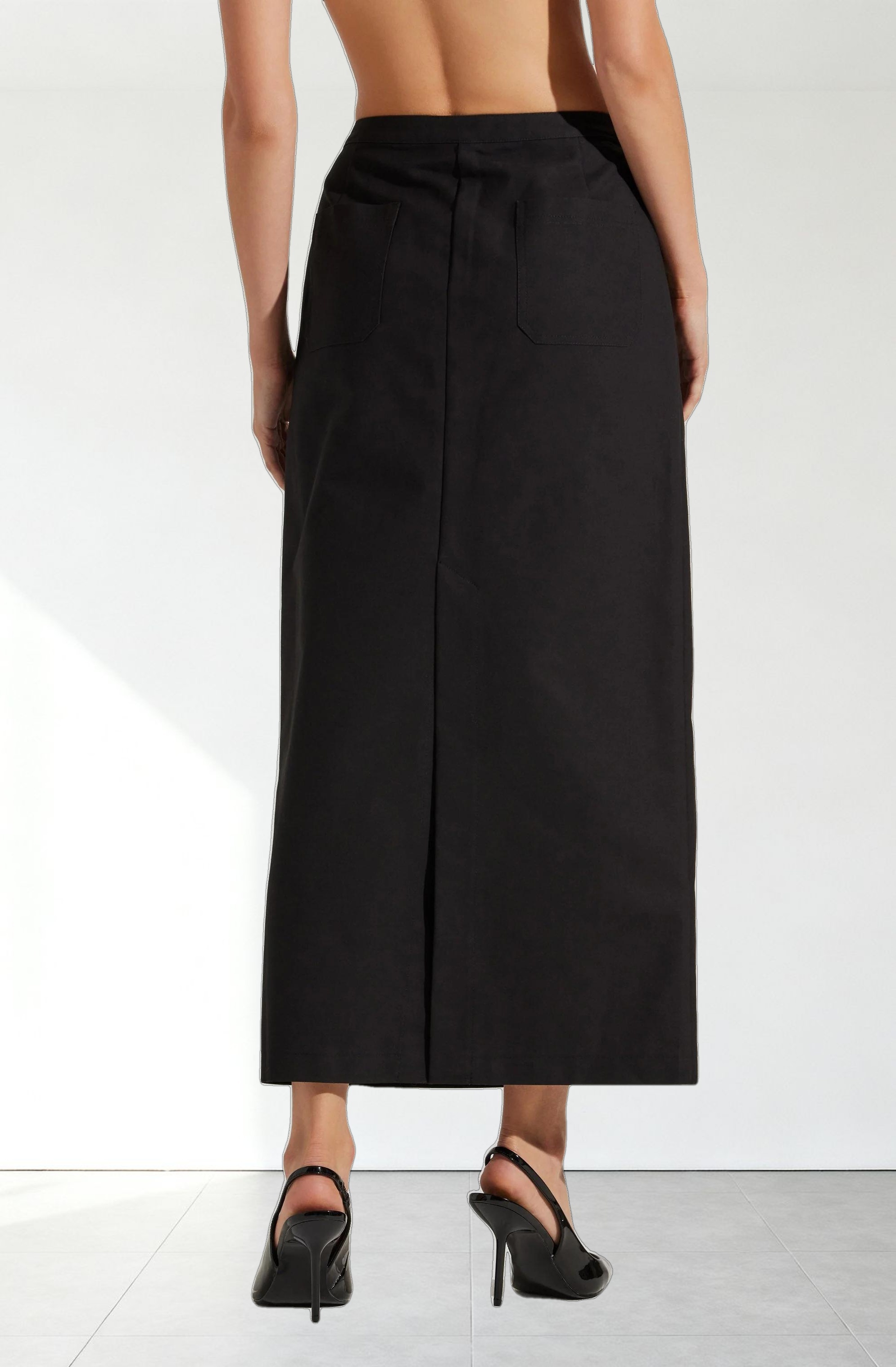 Sibley Tailored Midi Skirt