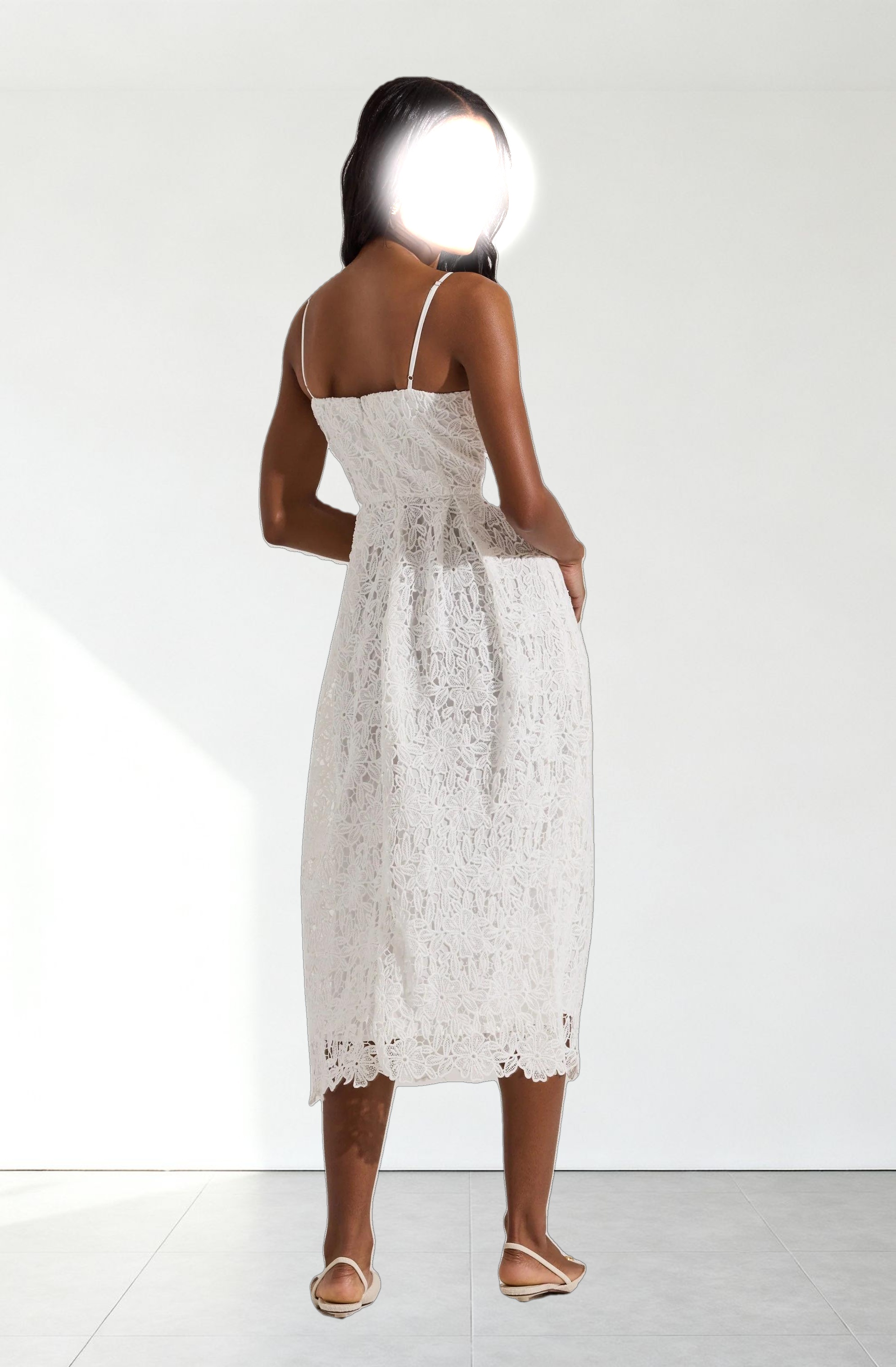 Lace Midi Dress