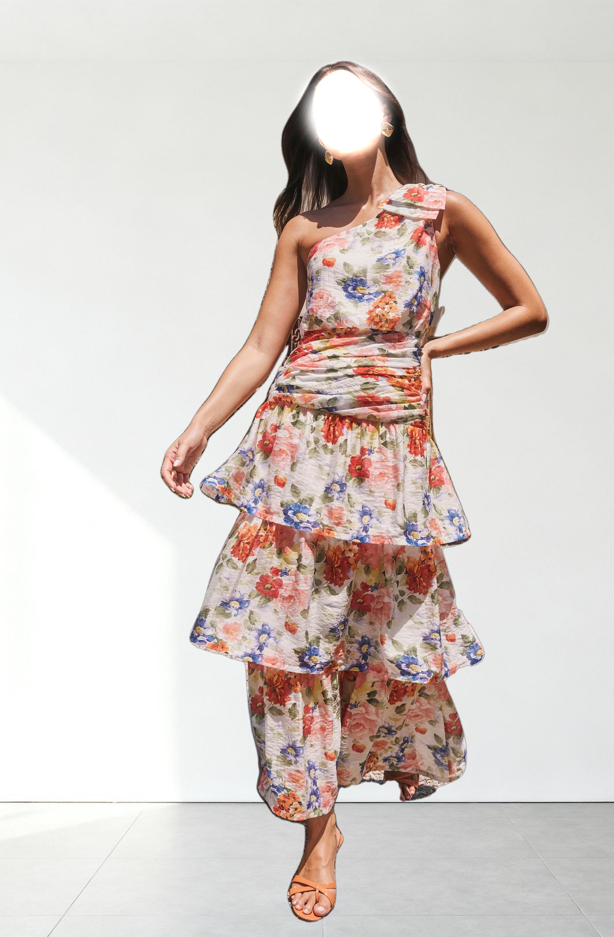 Natali One Shoulder Maxi Dress