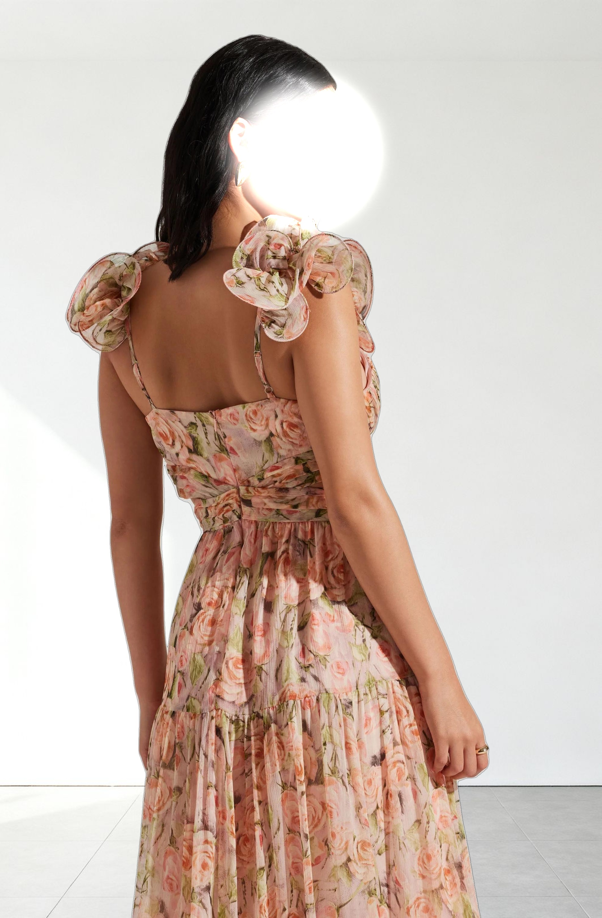 Fritillaria Floral Maxi Dress