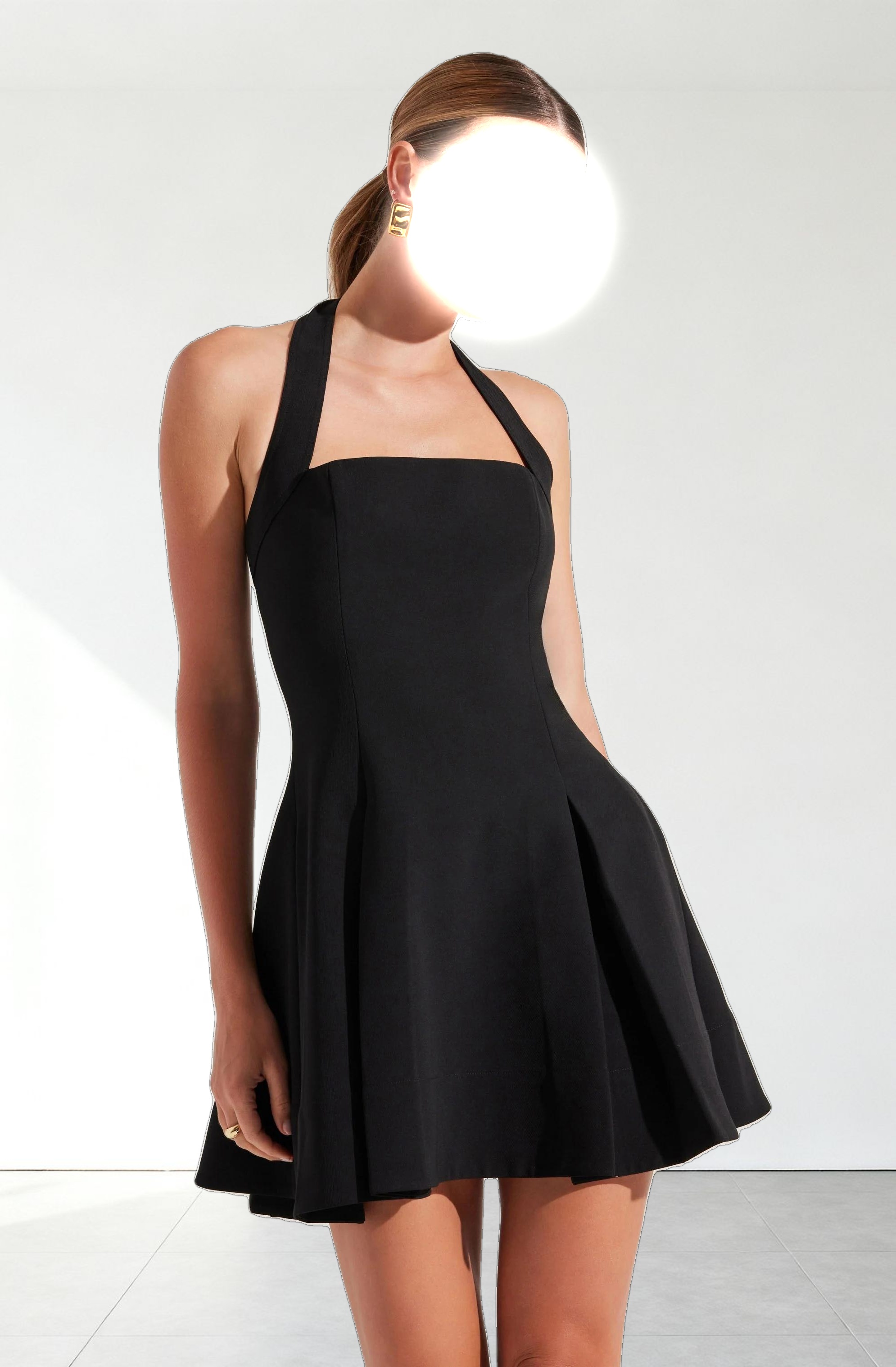 Lilibeth Halter Neck Mini Dress