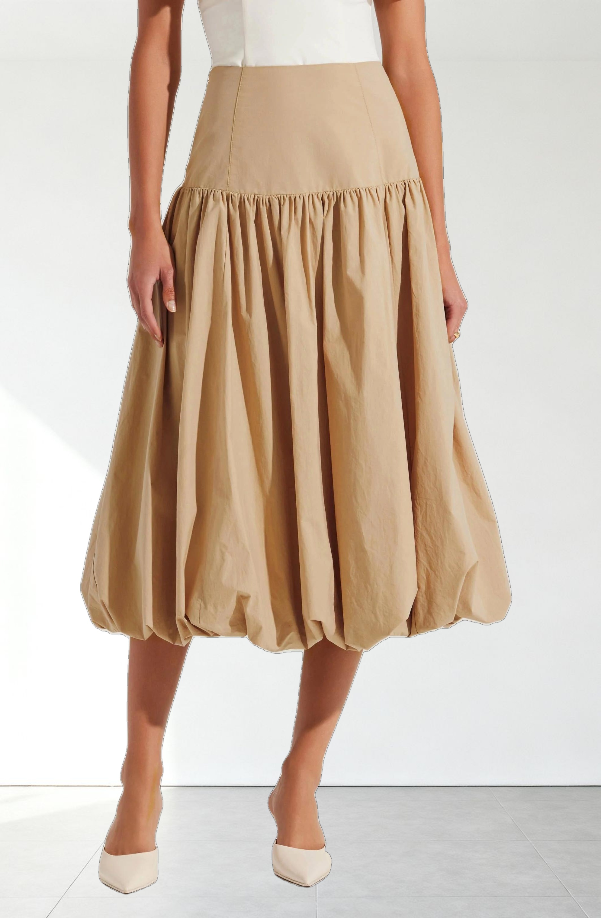 Laryn Drop Waist Bubble Skirt