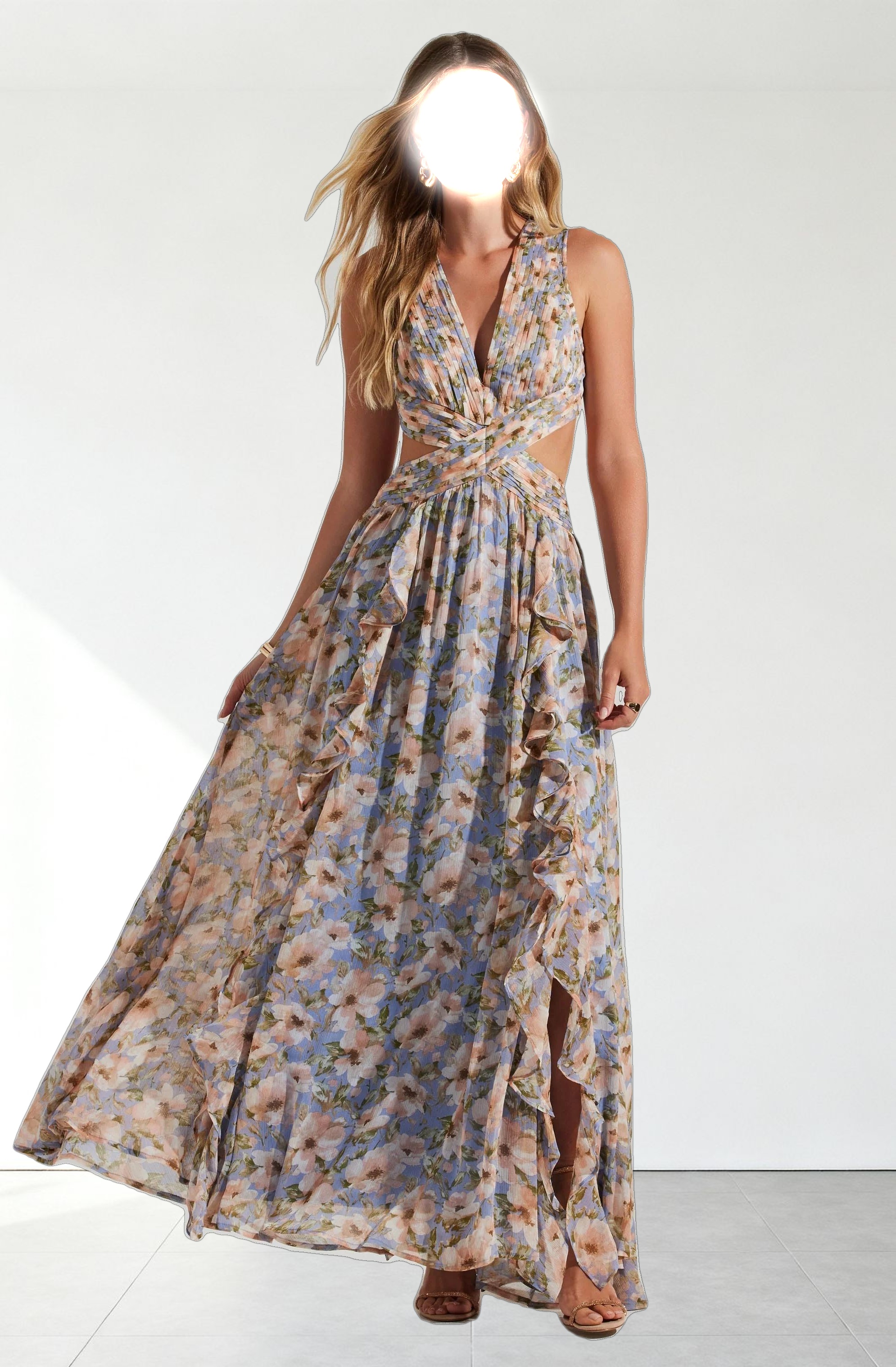 Noya Floral Maxi Dress
