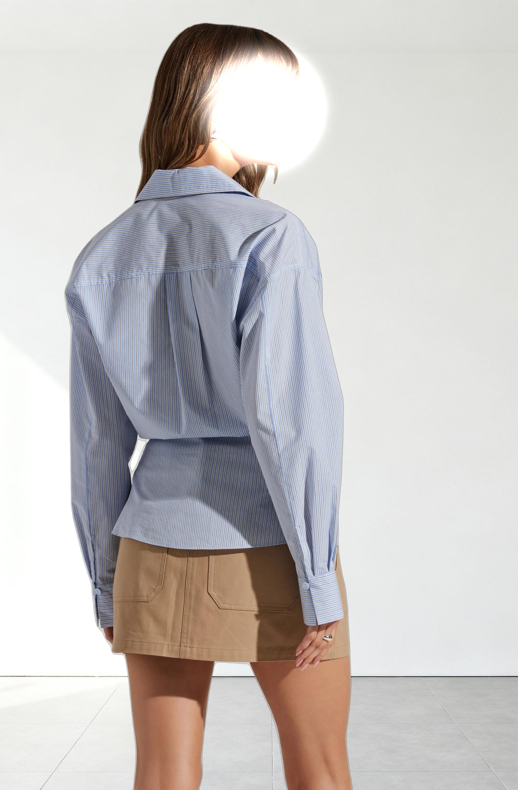 Flykra Asymmetrical Wrap Shirt