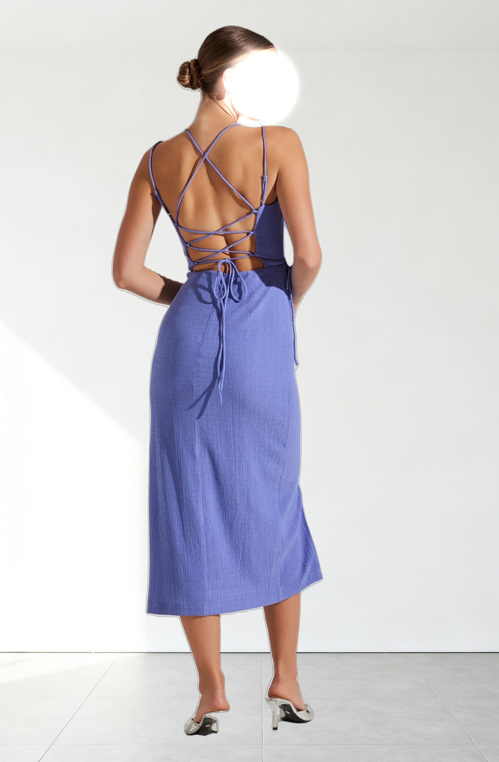 Brinda Wrap Midi Dress