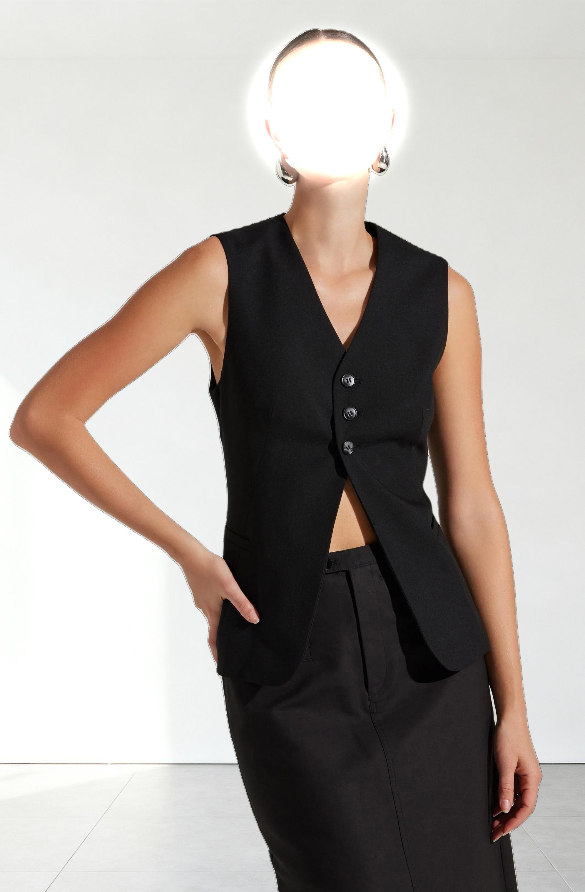 Delphia Longline Vest