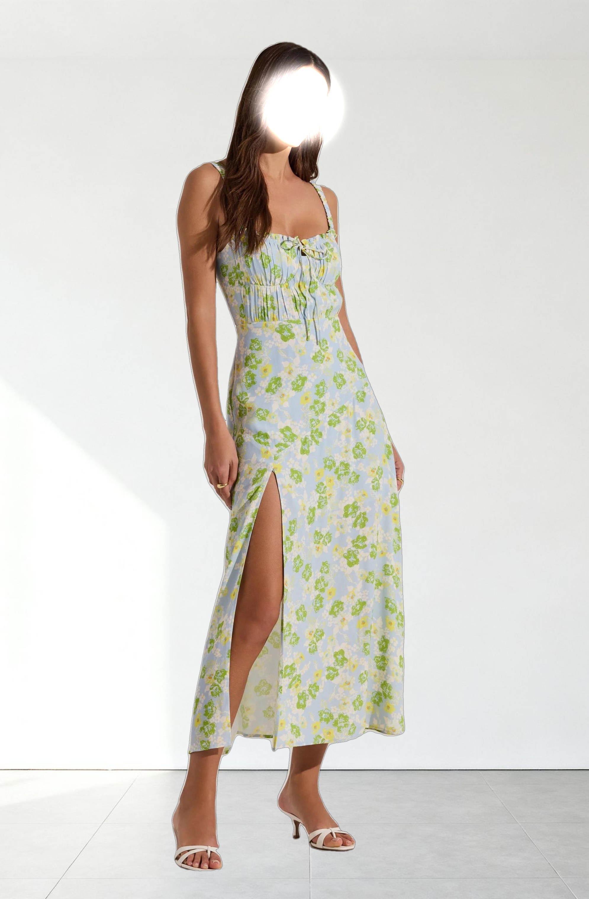 Elsie Floral Midi Dress