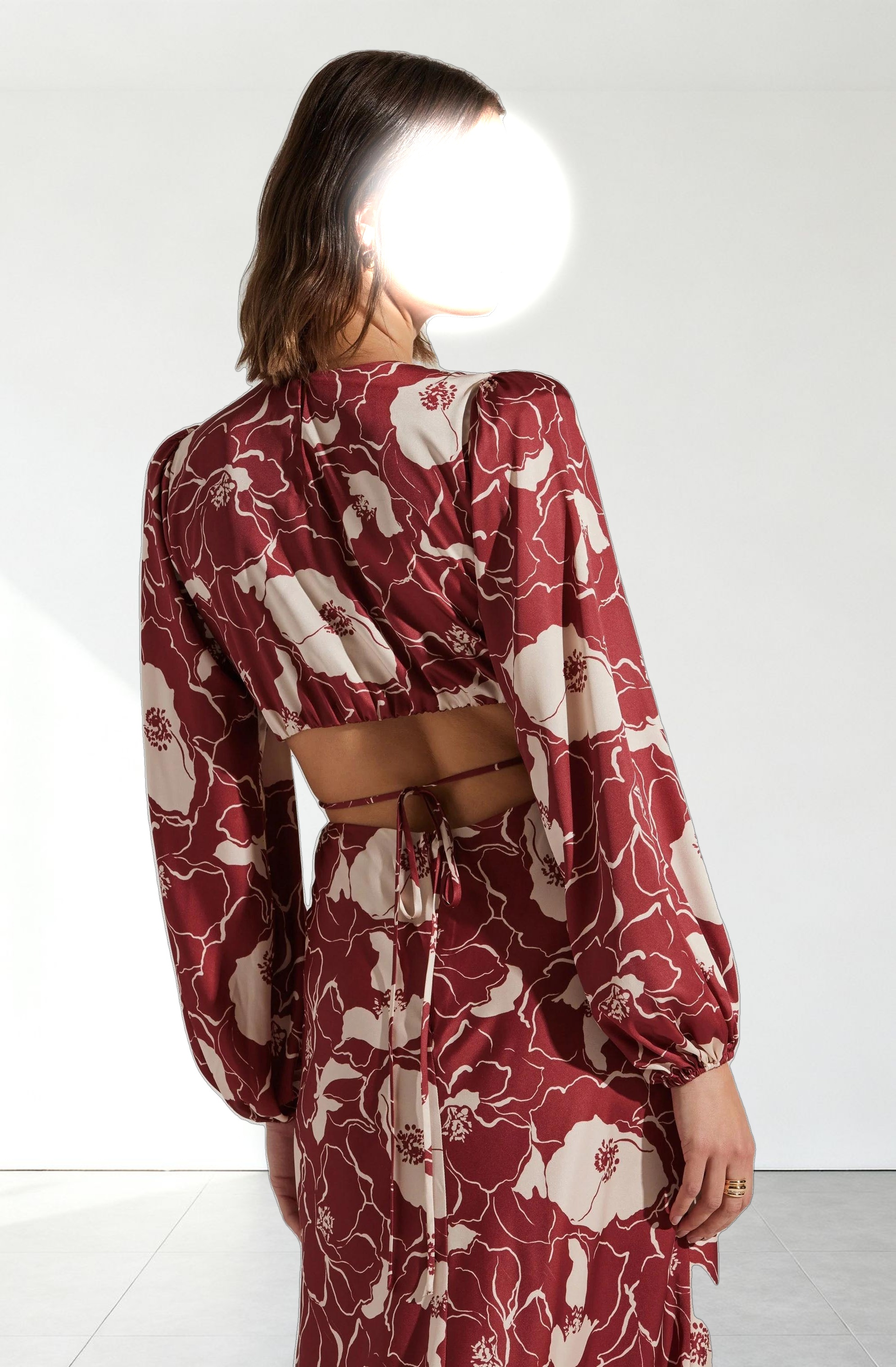 Quinn Floral Cutout Maxi Dress