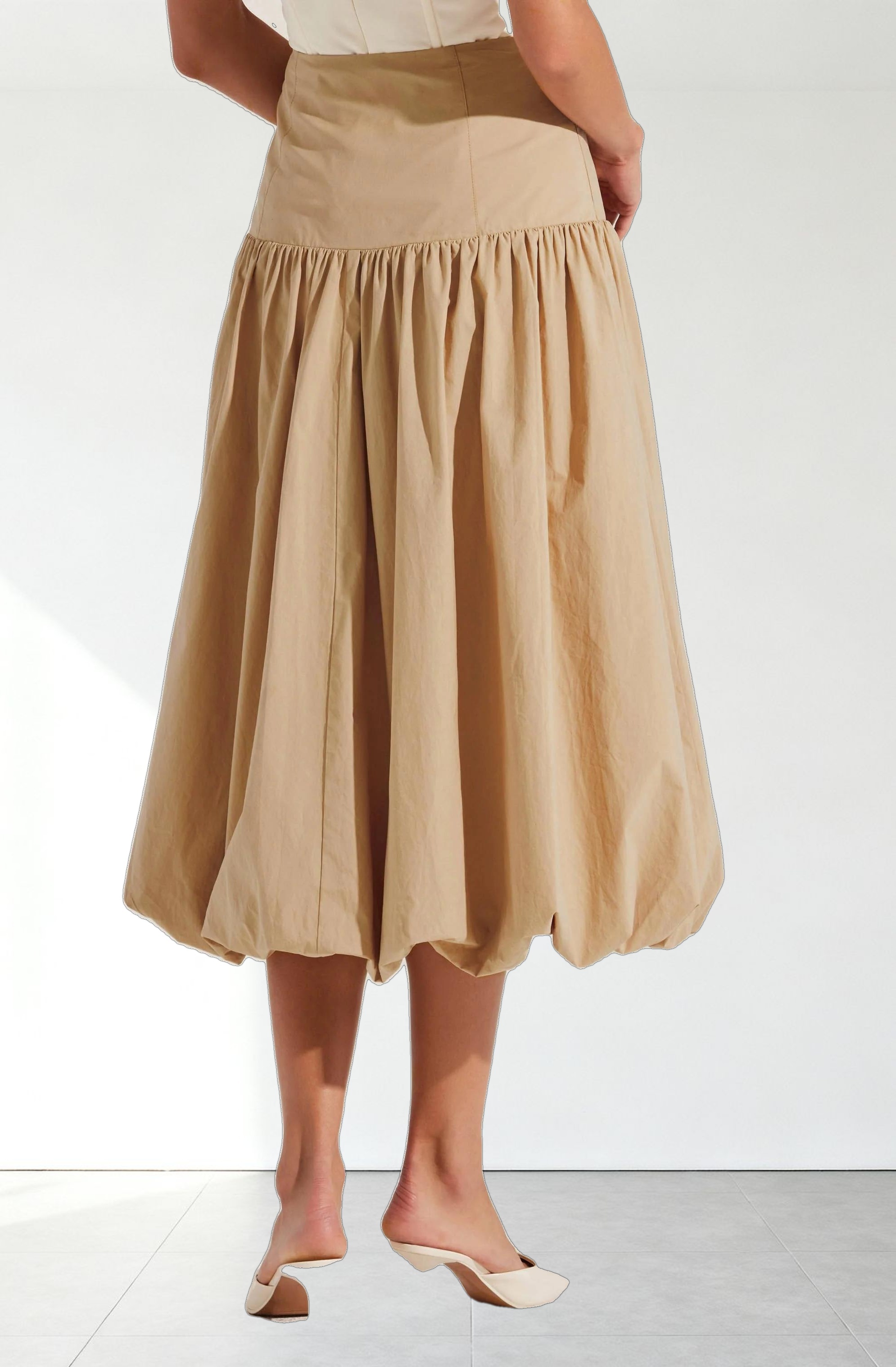 Laryn Drop Waist Bubble Skirt