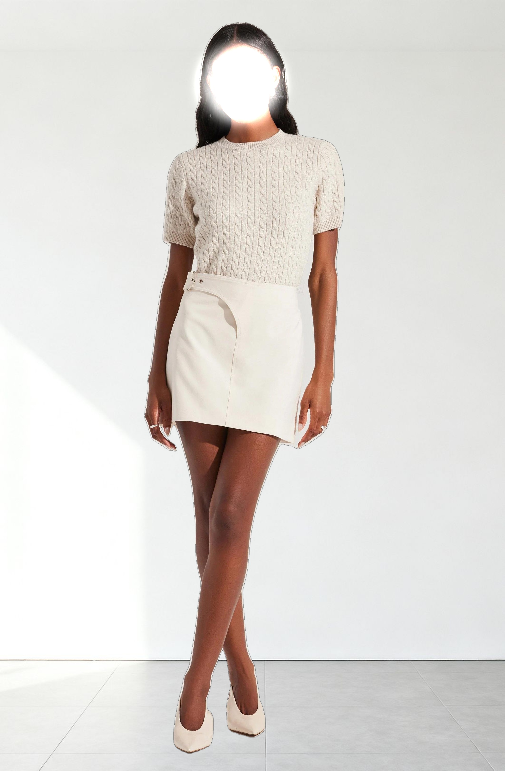 Sevyn Belted Wrap Skirt