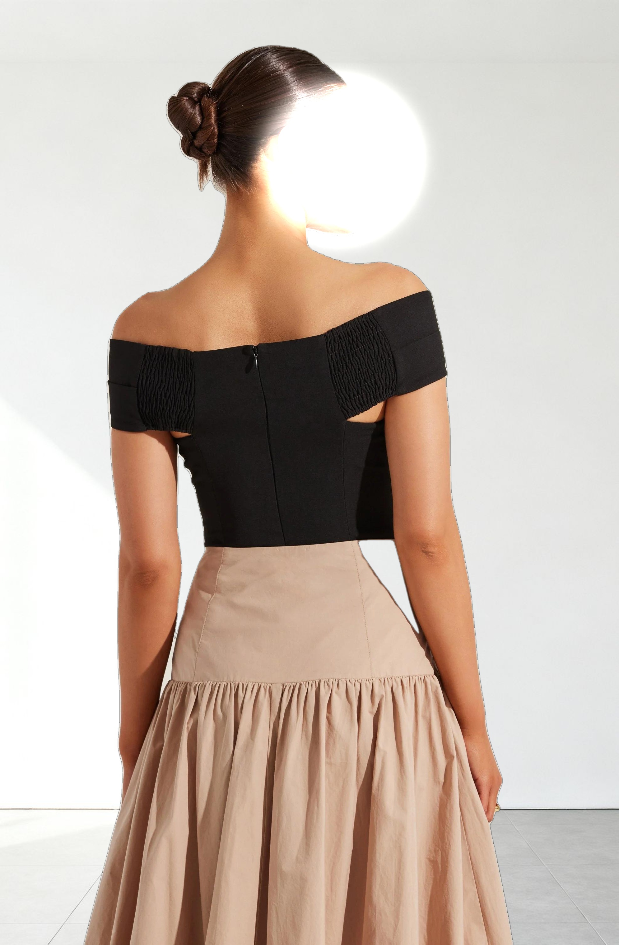 Catherine Twist Off Shoulder Top