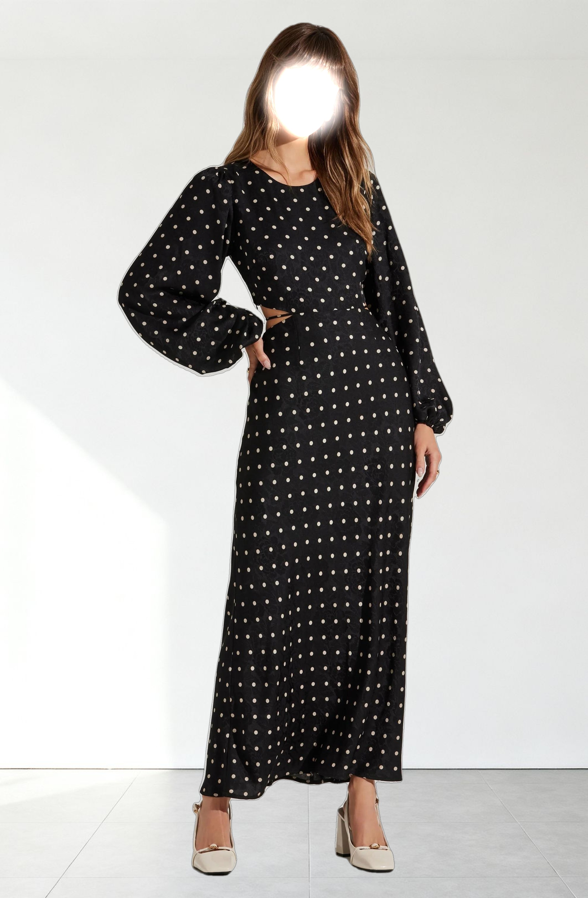 Quinn Floral Cutout Maxi Dress