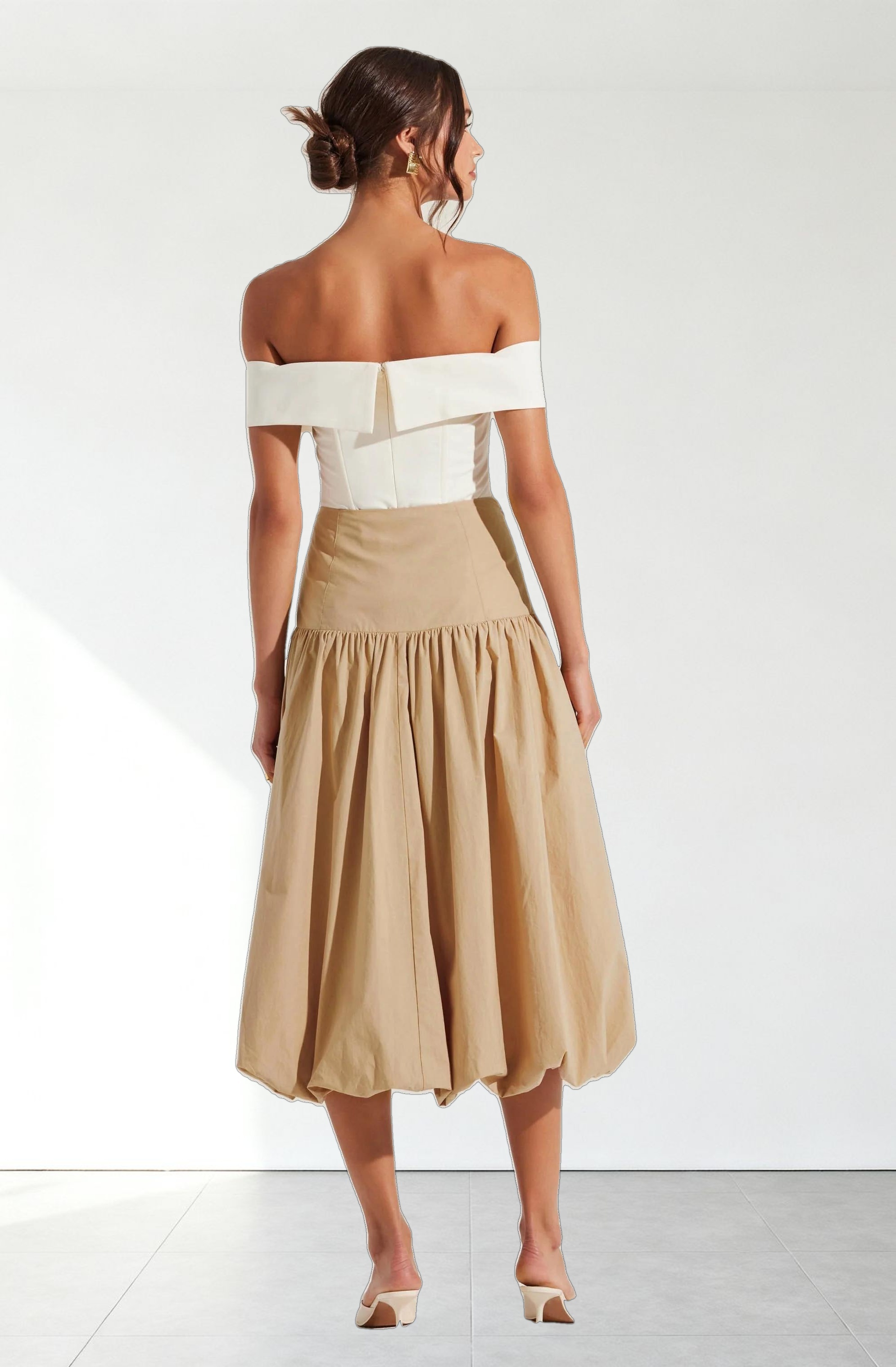 Laryn Drop Waist Bubble Skirt