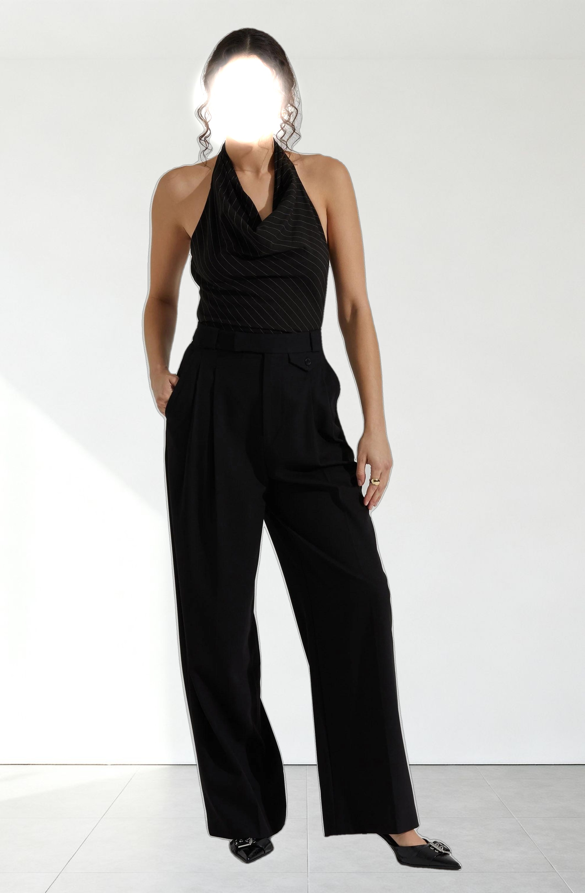 Bryony High Waisted Trouser Pants