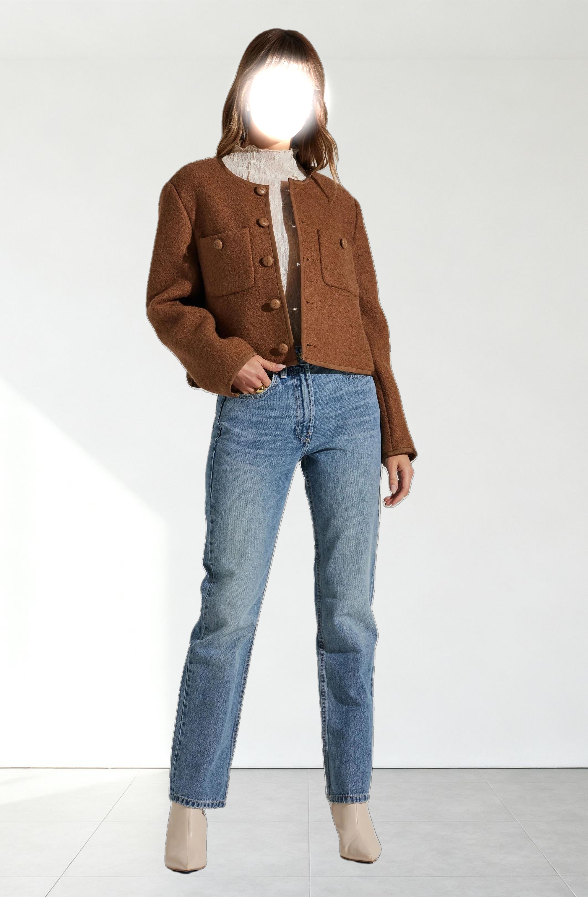 Calliope Wool Blend Jacket