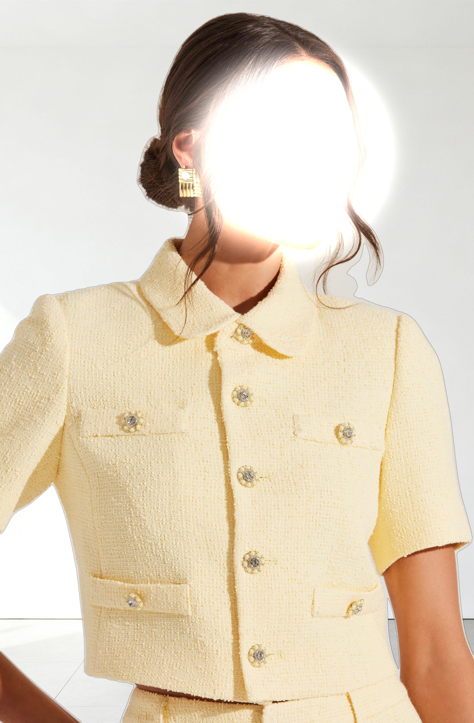 Eaton Tweed Cropped Jacket