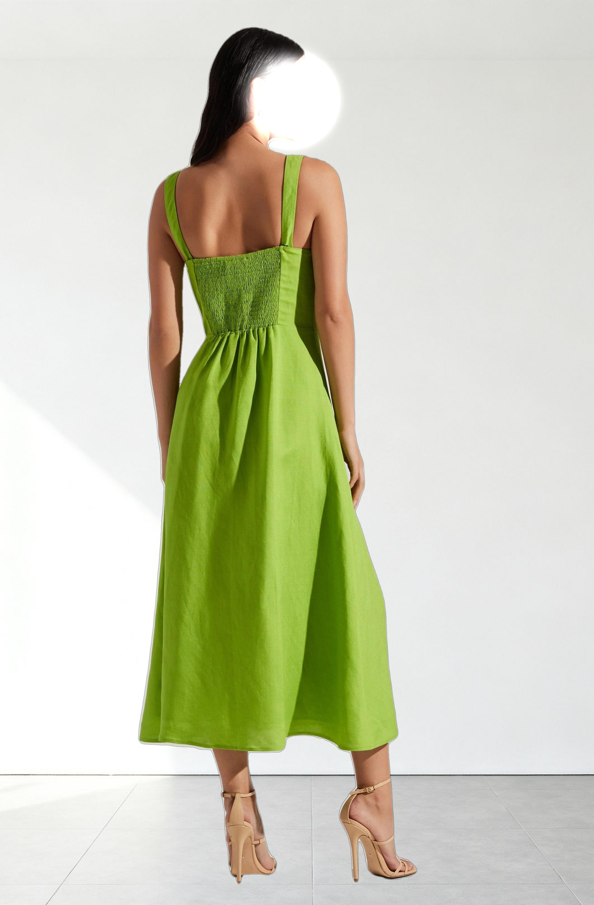 Estella Corset Midi Dress