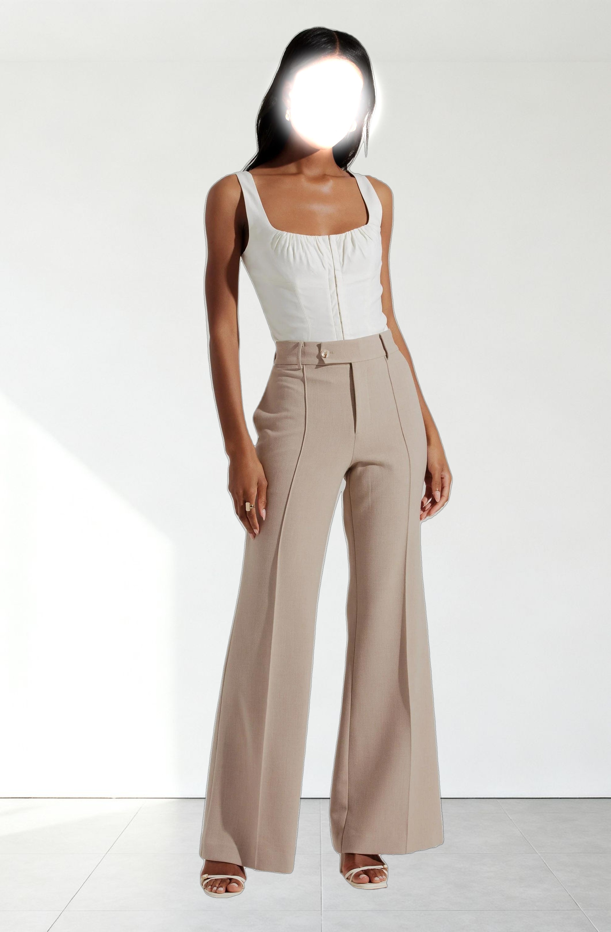 Chaser High Waisted Flare Pants