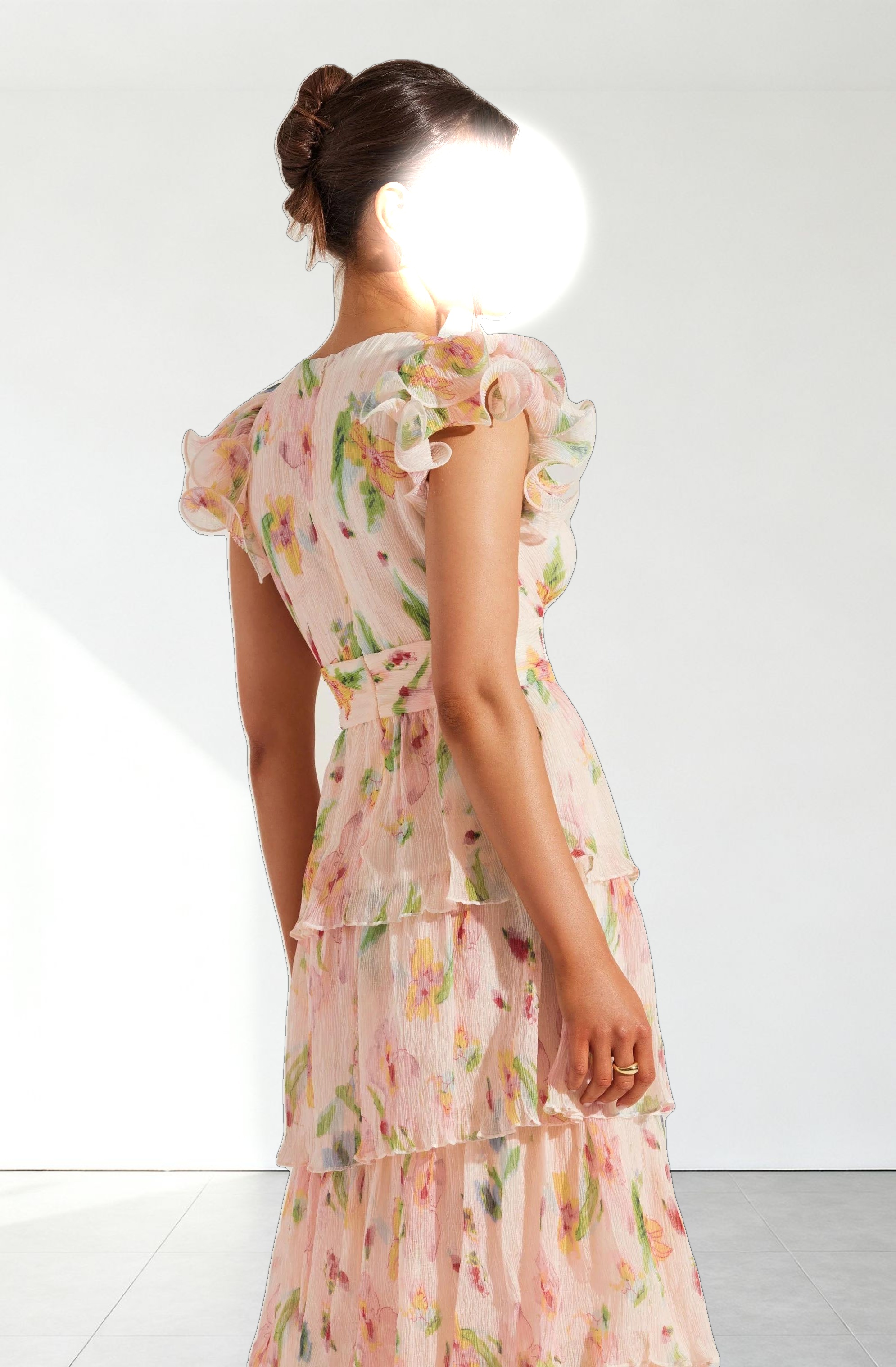 Emporia Floral Tiered Maxi Dress