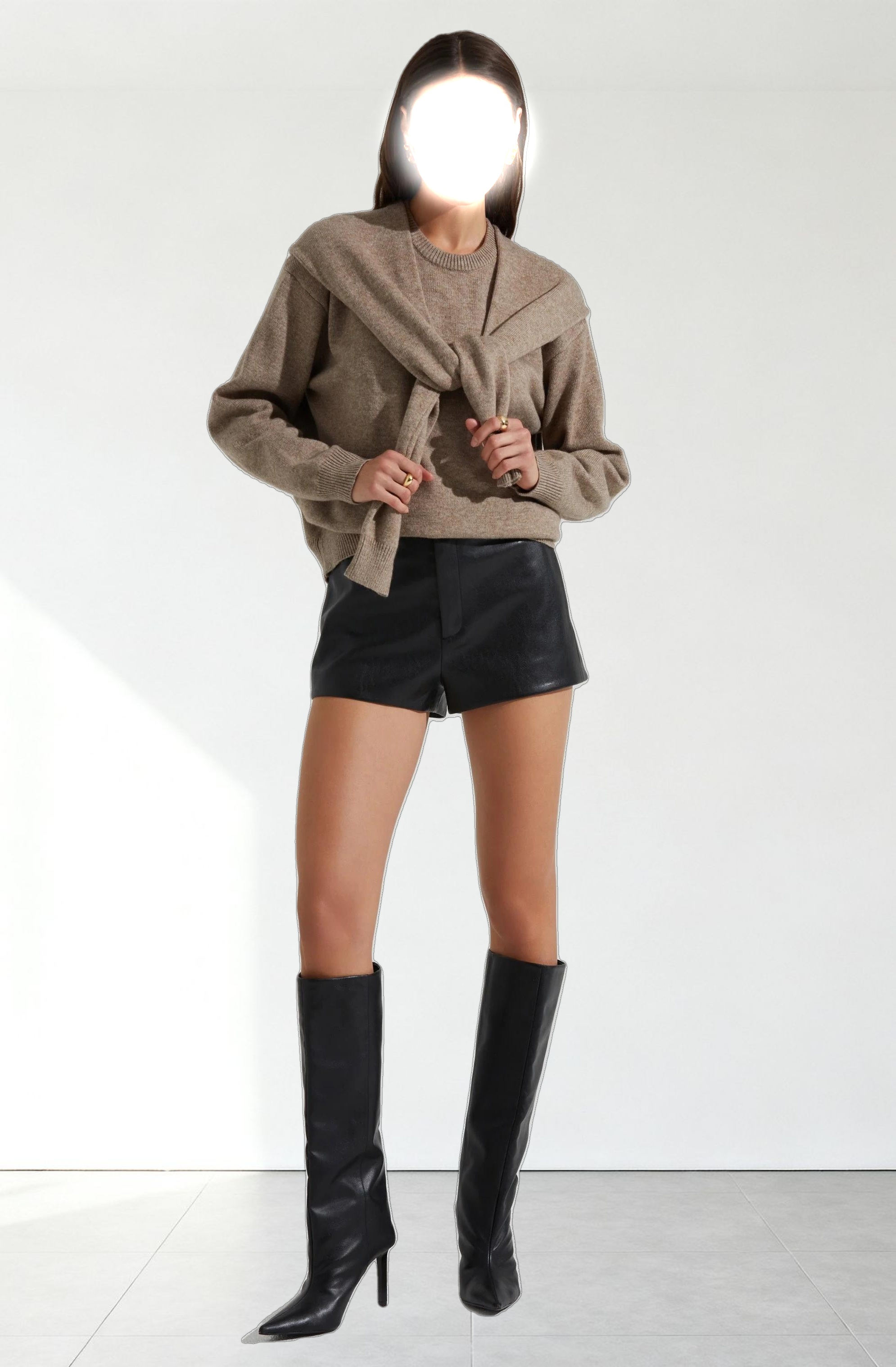 Delrin Double Layered Sweater