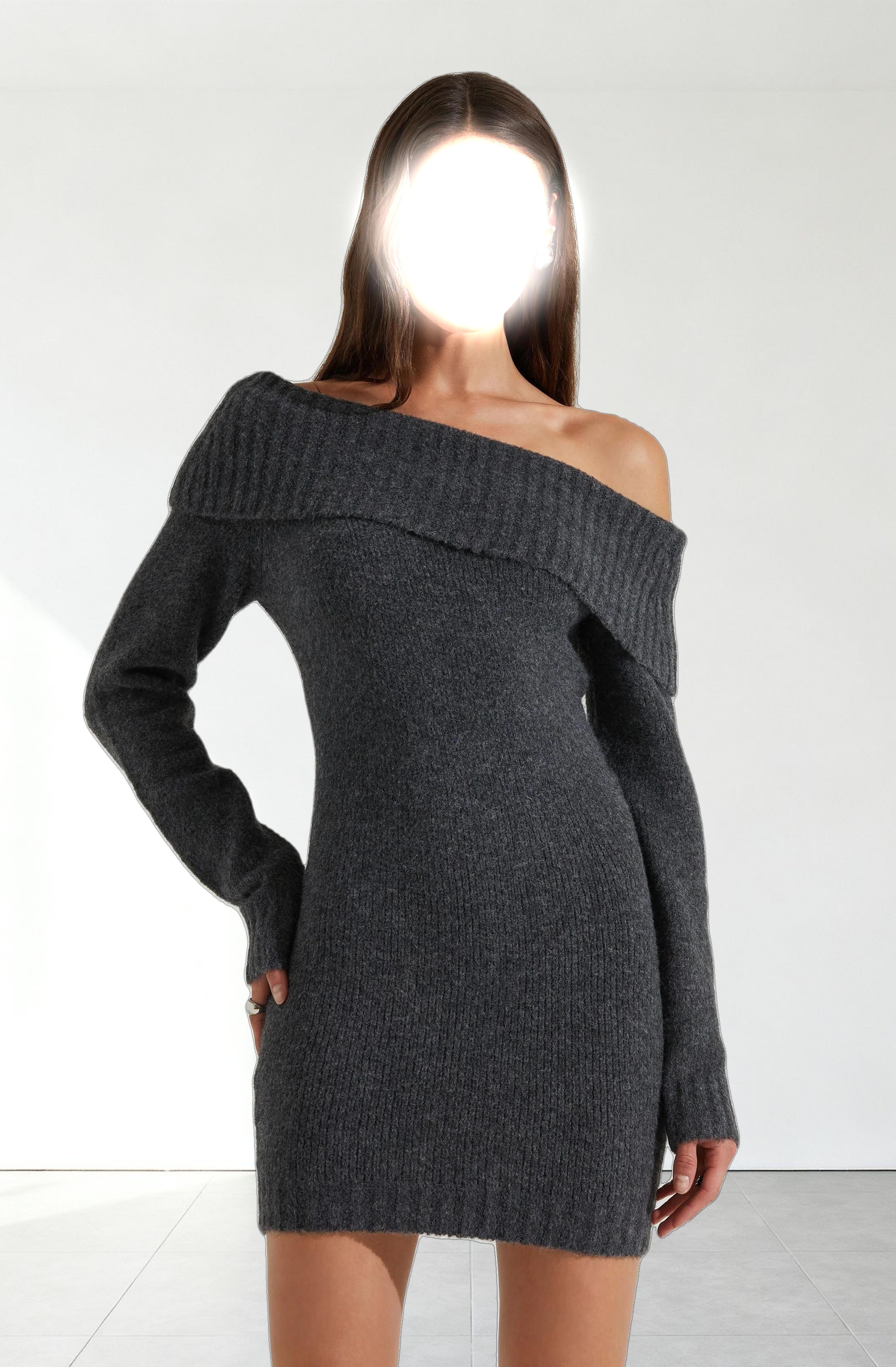Leya Off Shoulder Sweater Dress