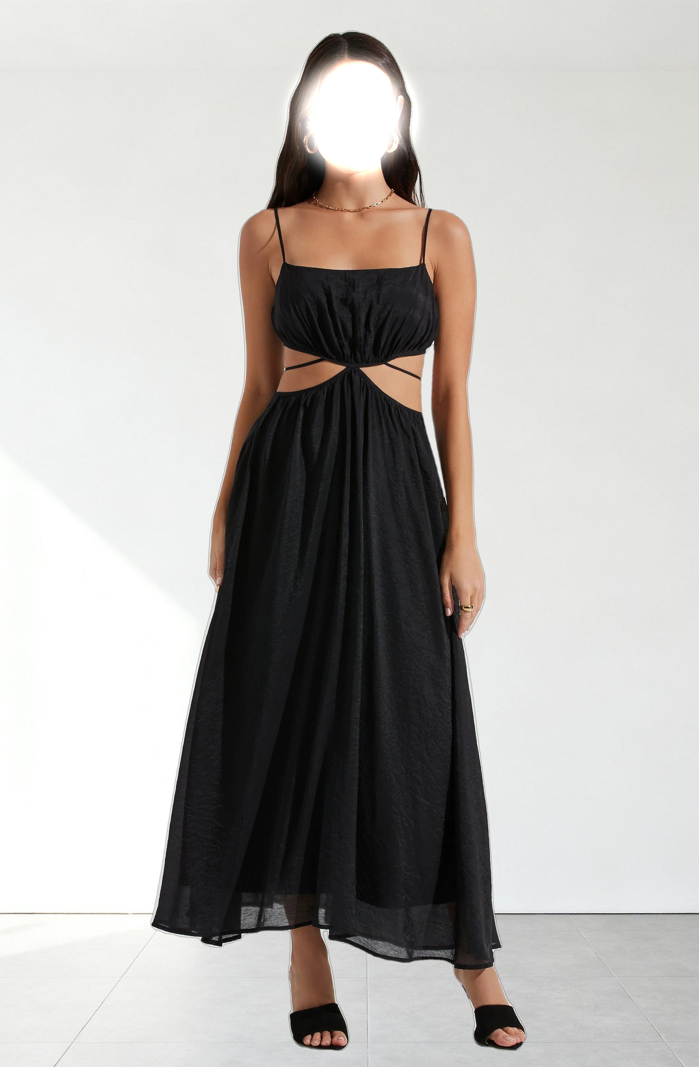 Sanger Cutout Midi Dress