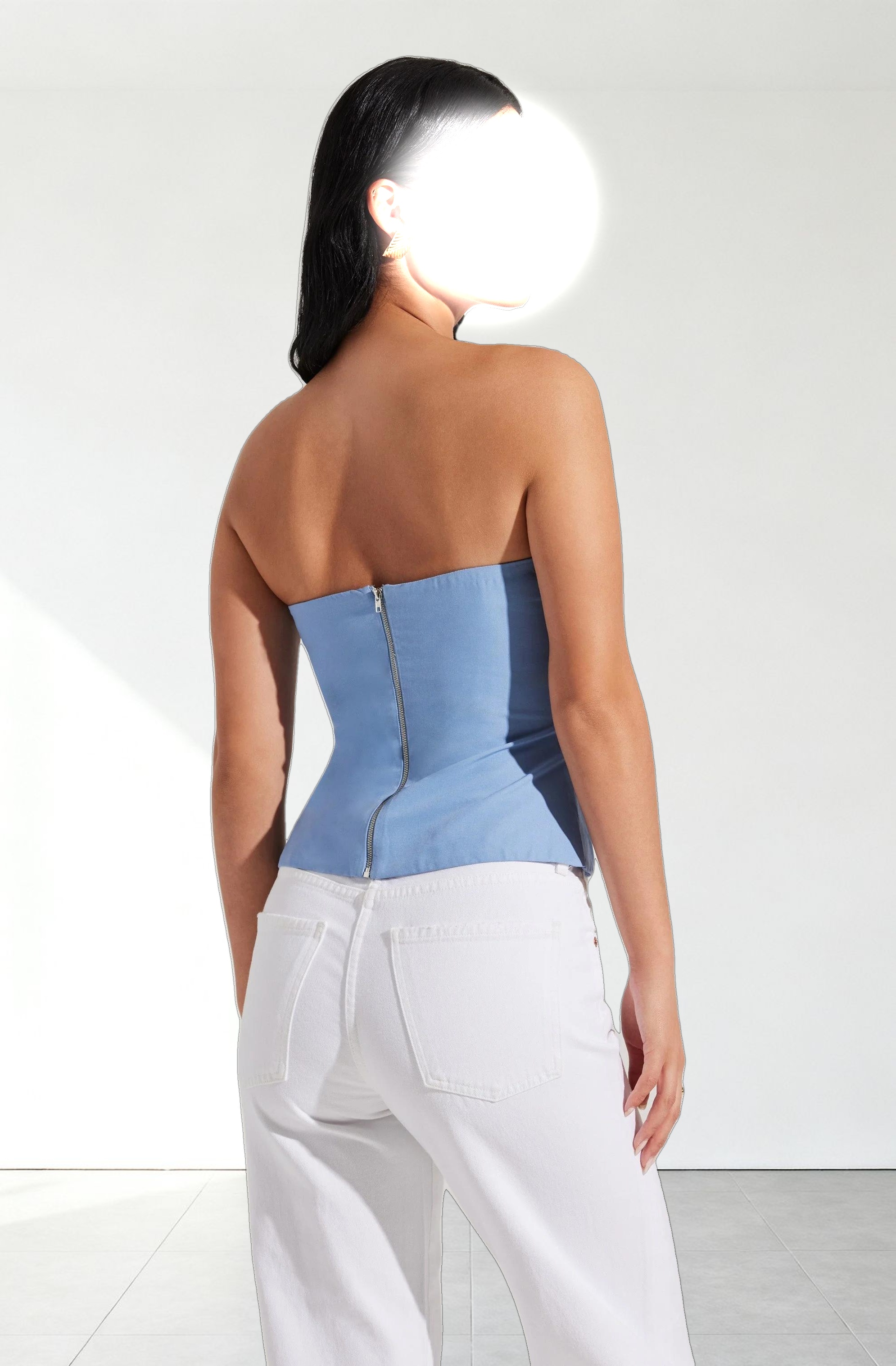 Kierra Strapless Bow Top