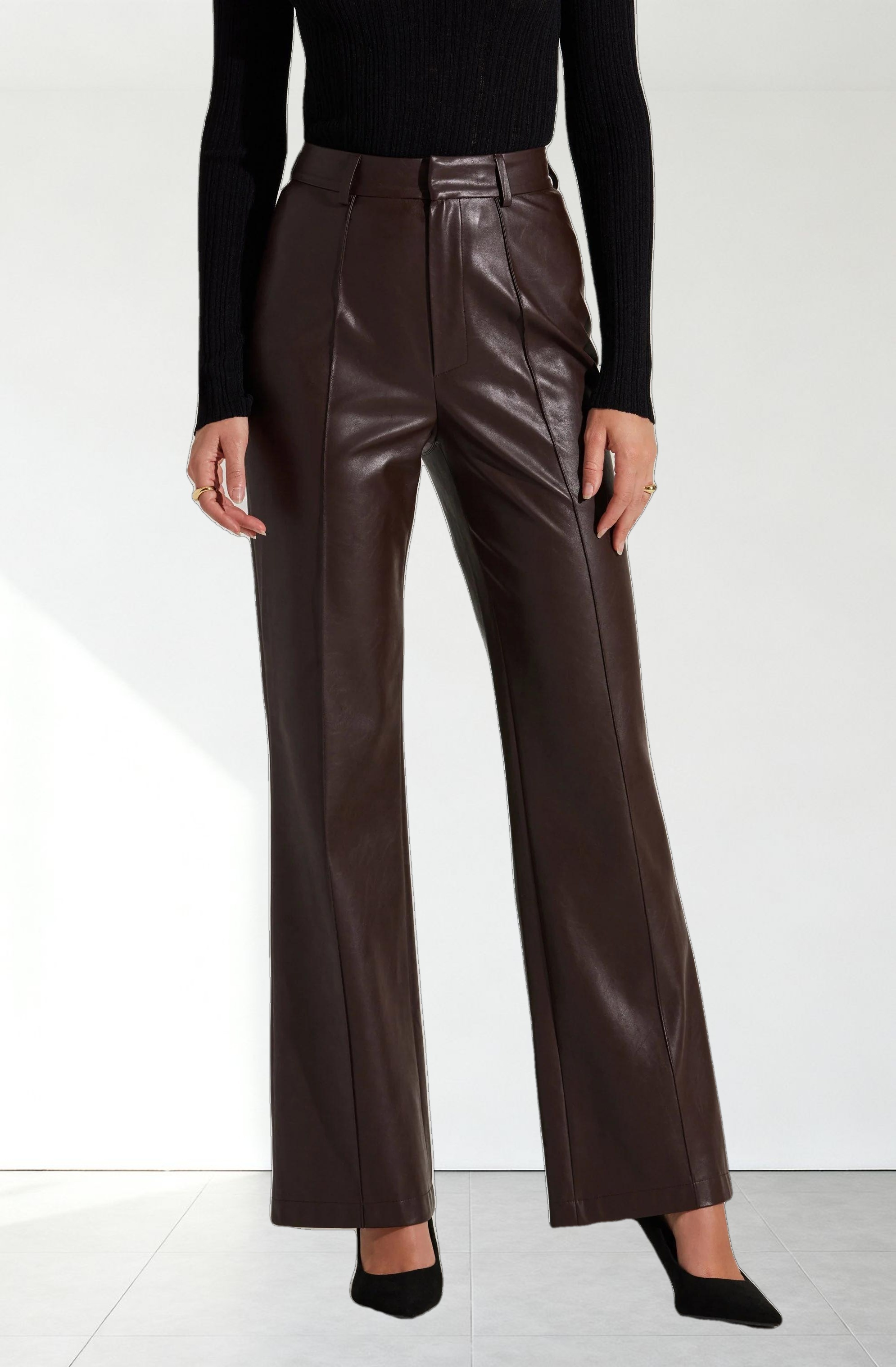 Vance Faux Leather Pants