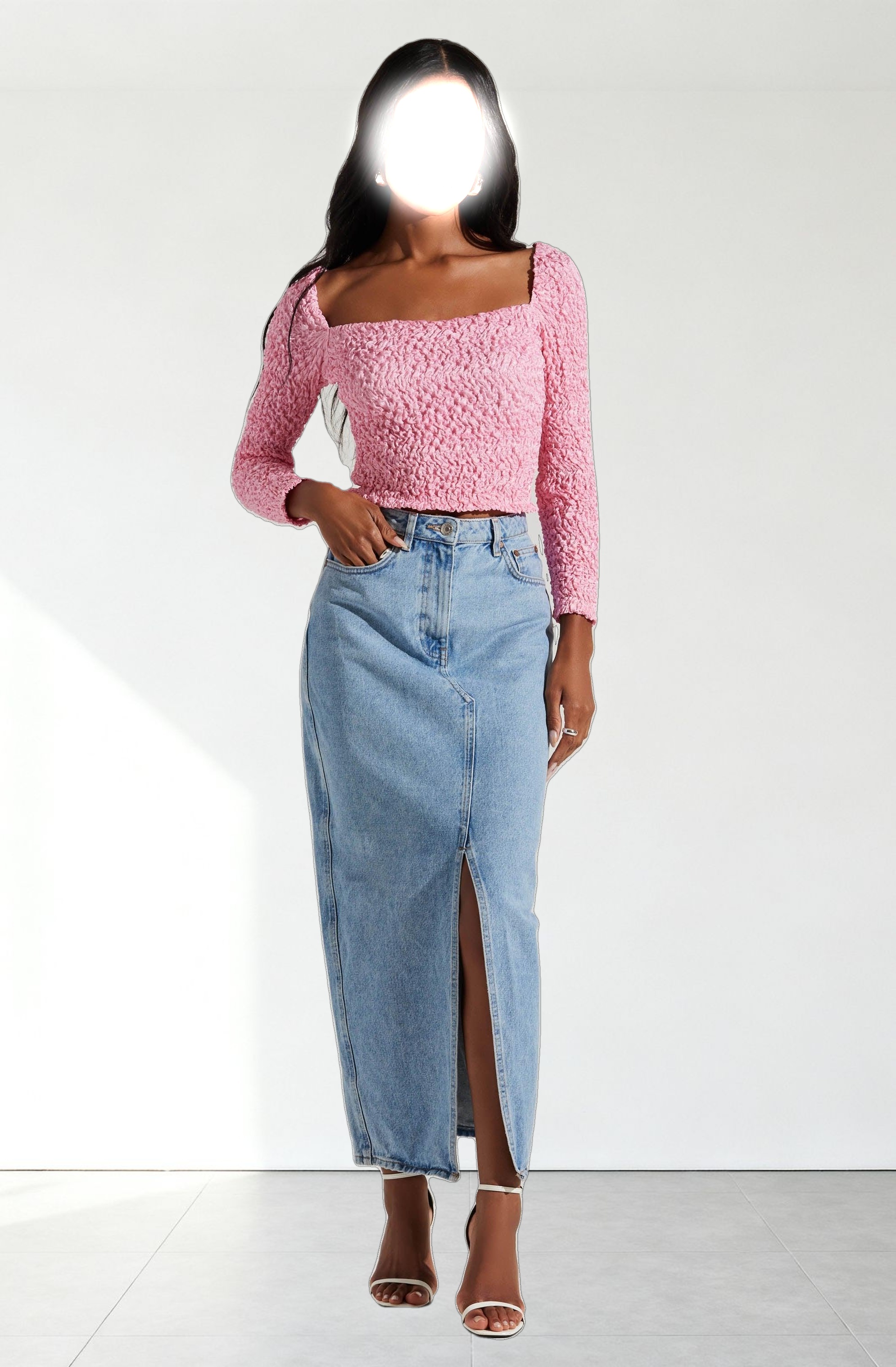 Sorrel Cropped Long Sleeve Top