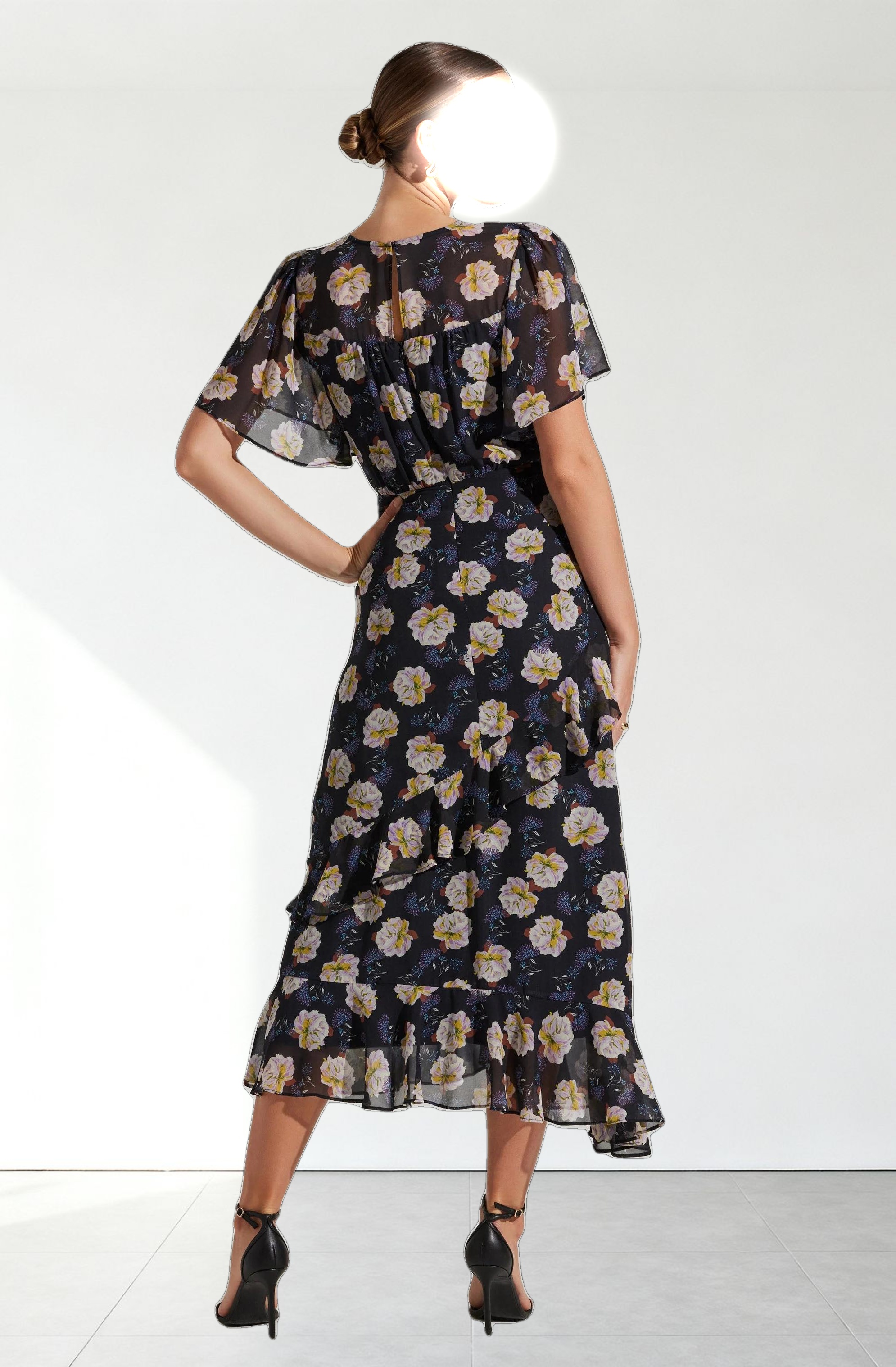 Floramae Floral Midi Dress