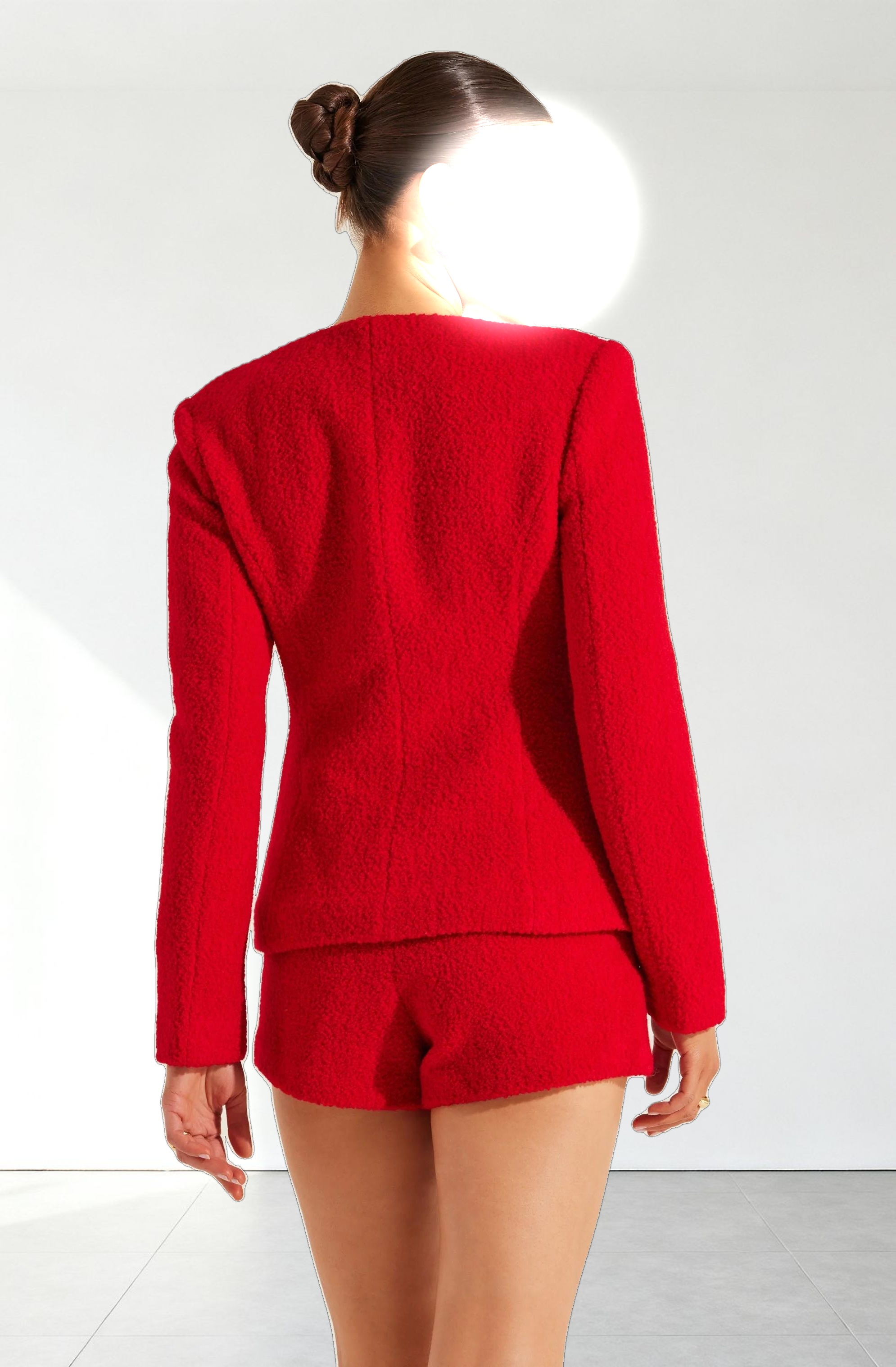 Rivka Fitted Sweetheart Blazer