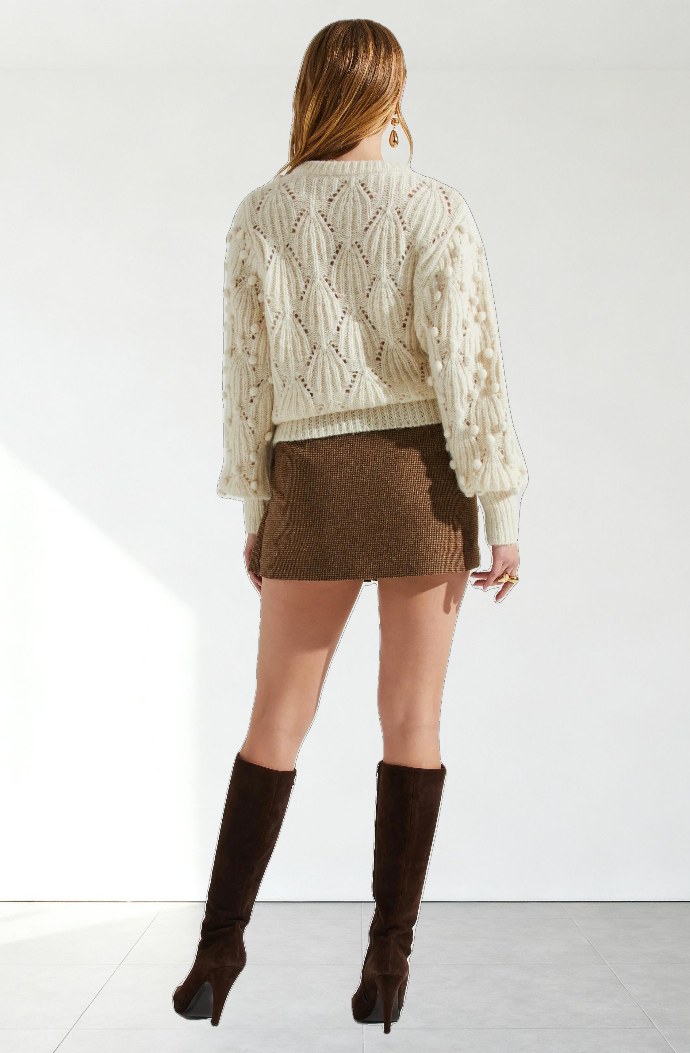 Lexi Pom Pom Embellished Sweater