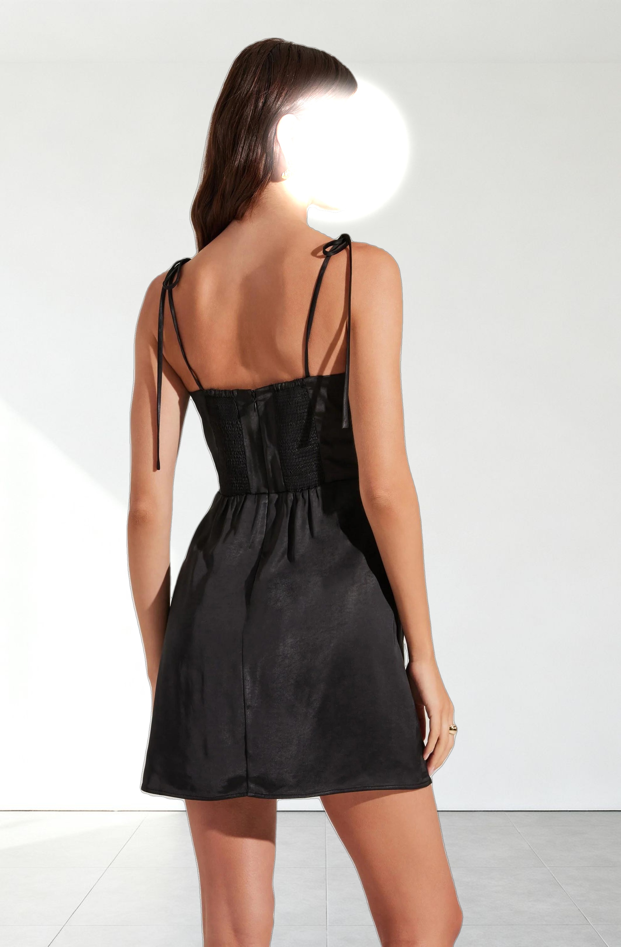 Cerelia 3D Floral Mini Dress