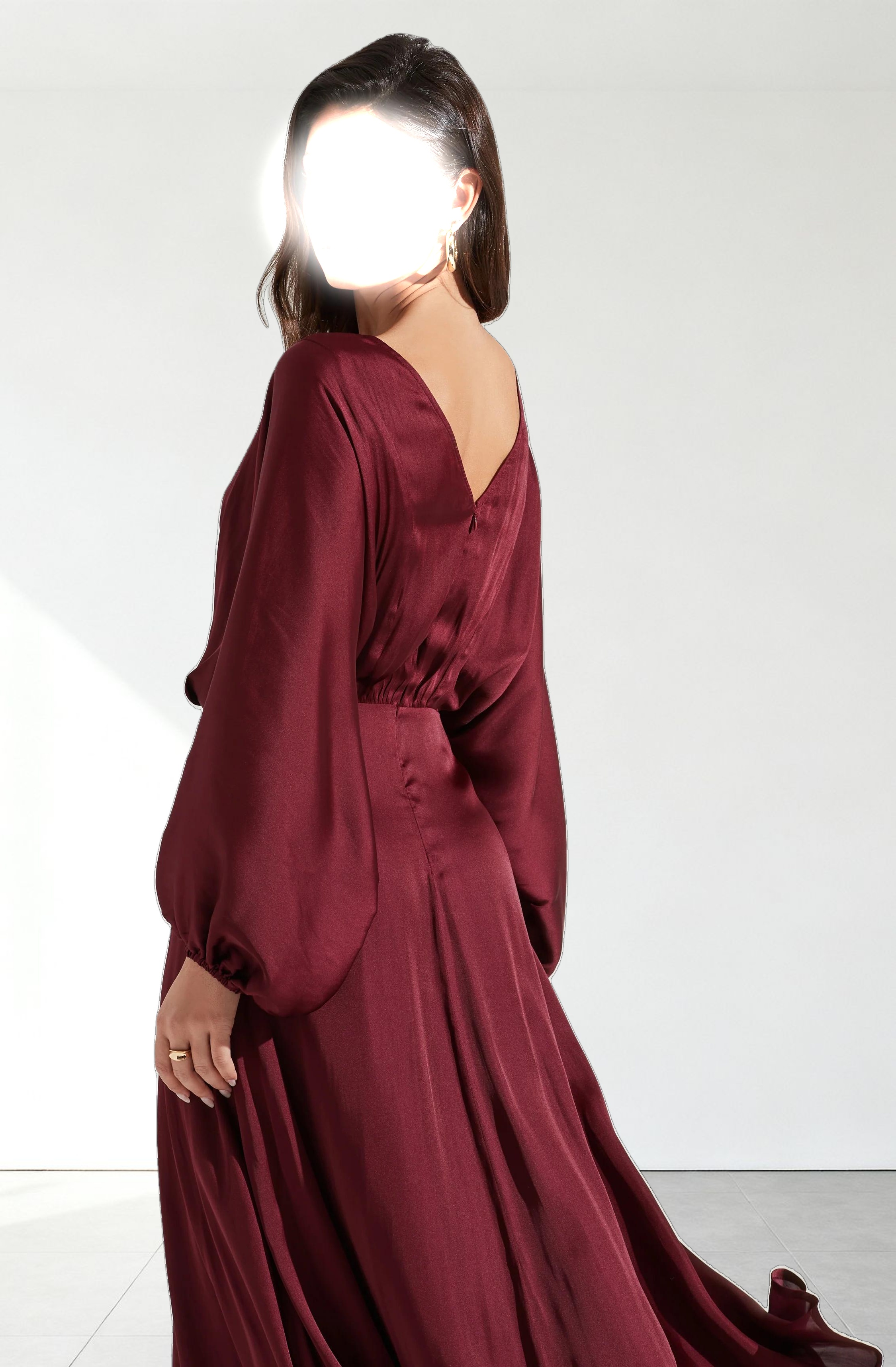 Marin Dolman Sleeve Midi Dress