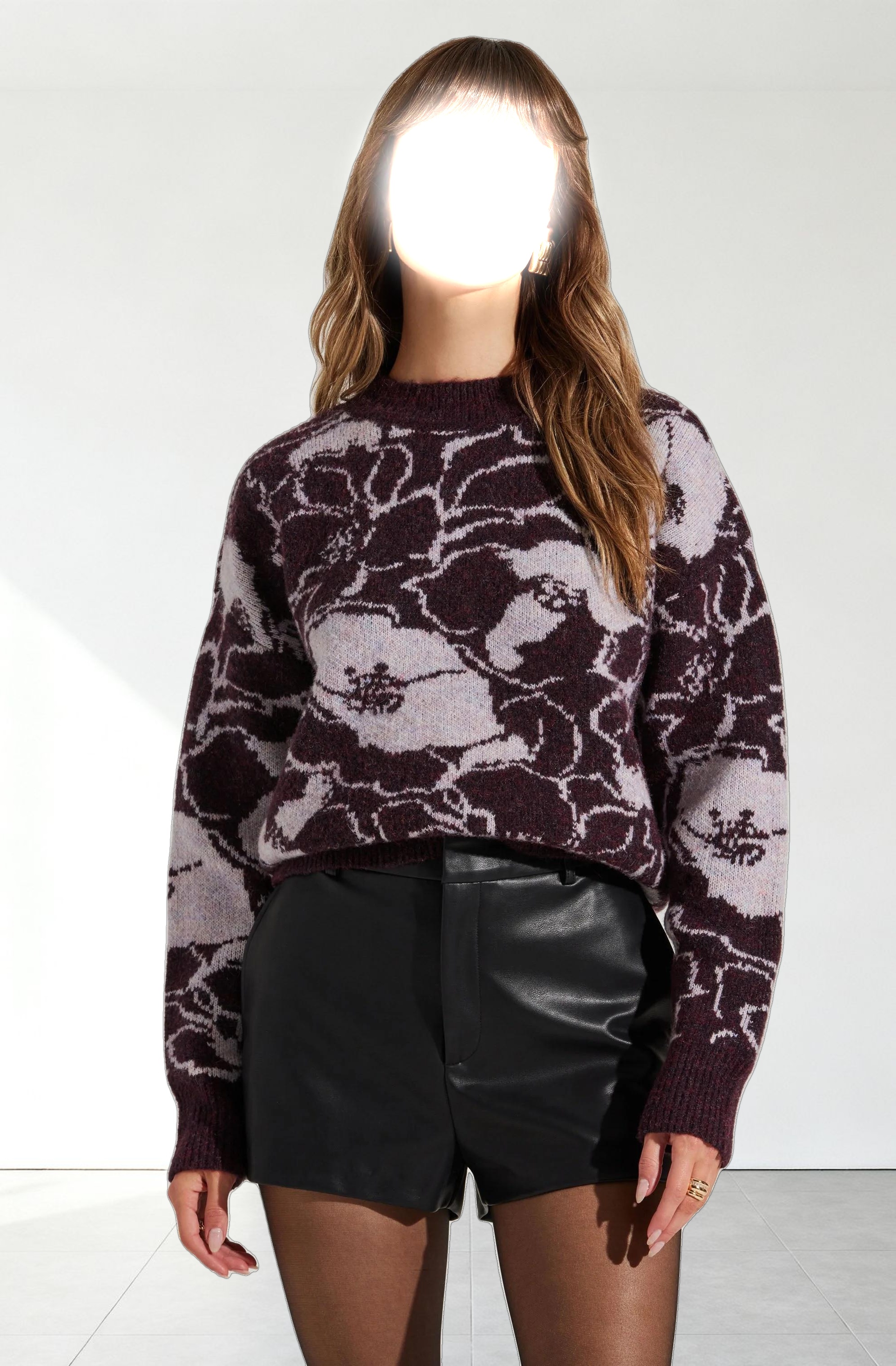 Saira Floral Sweater