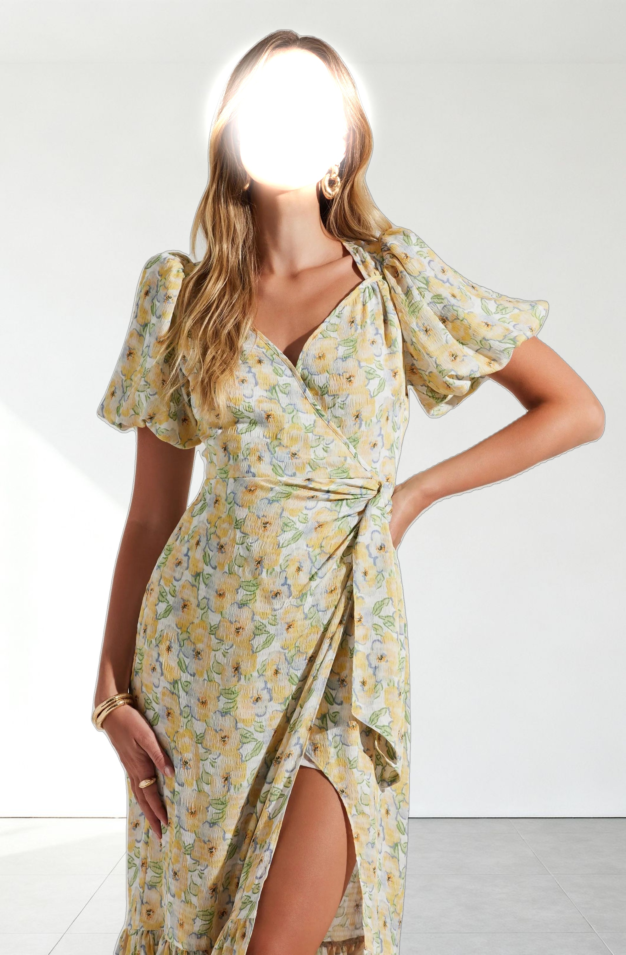 Modena Floral Midi Dress