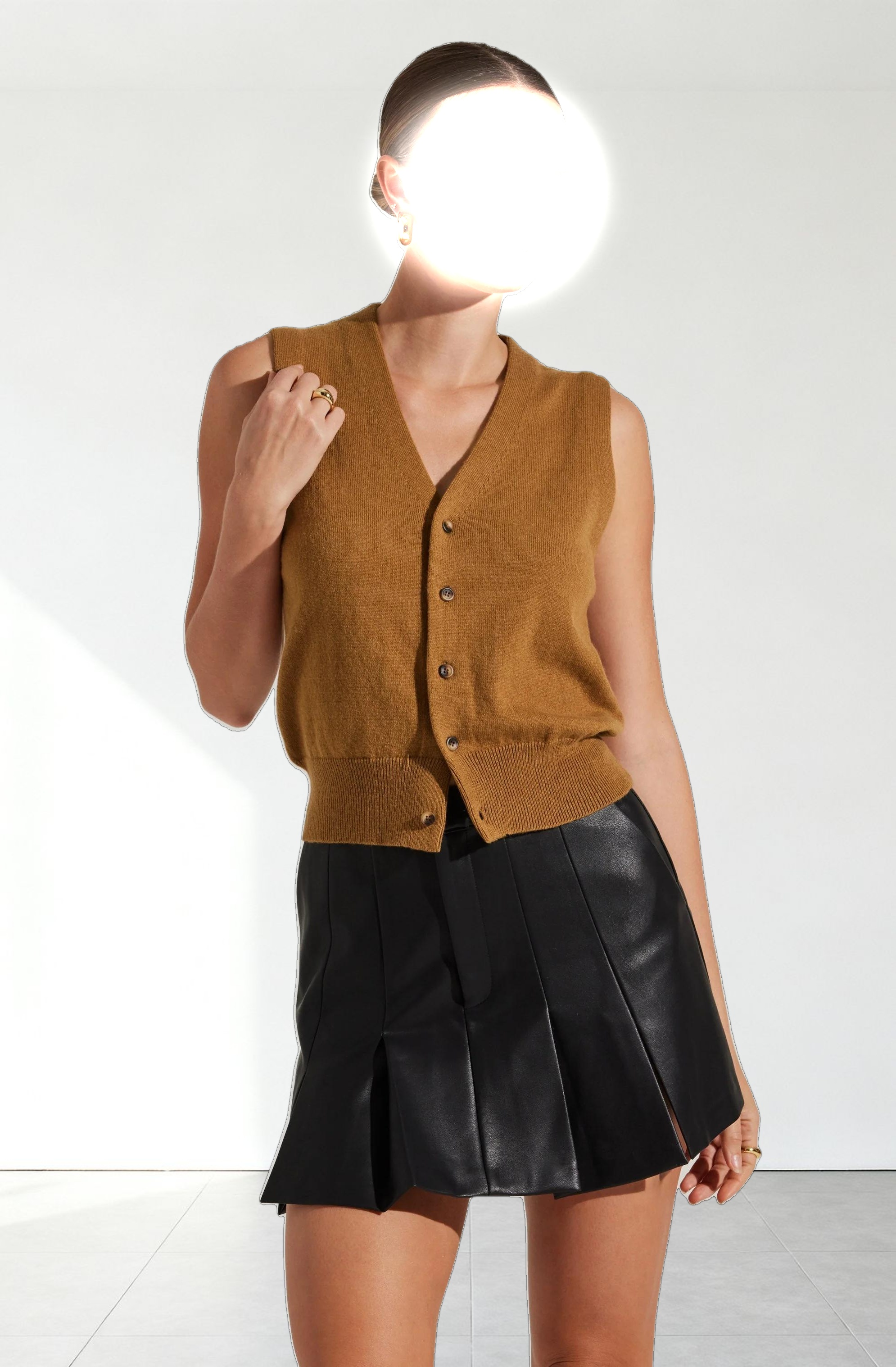 Eira Button-Up Sweater Vest