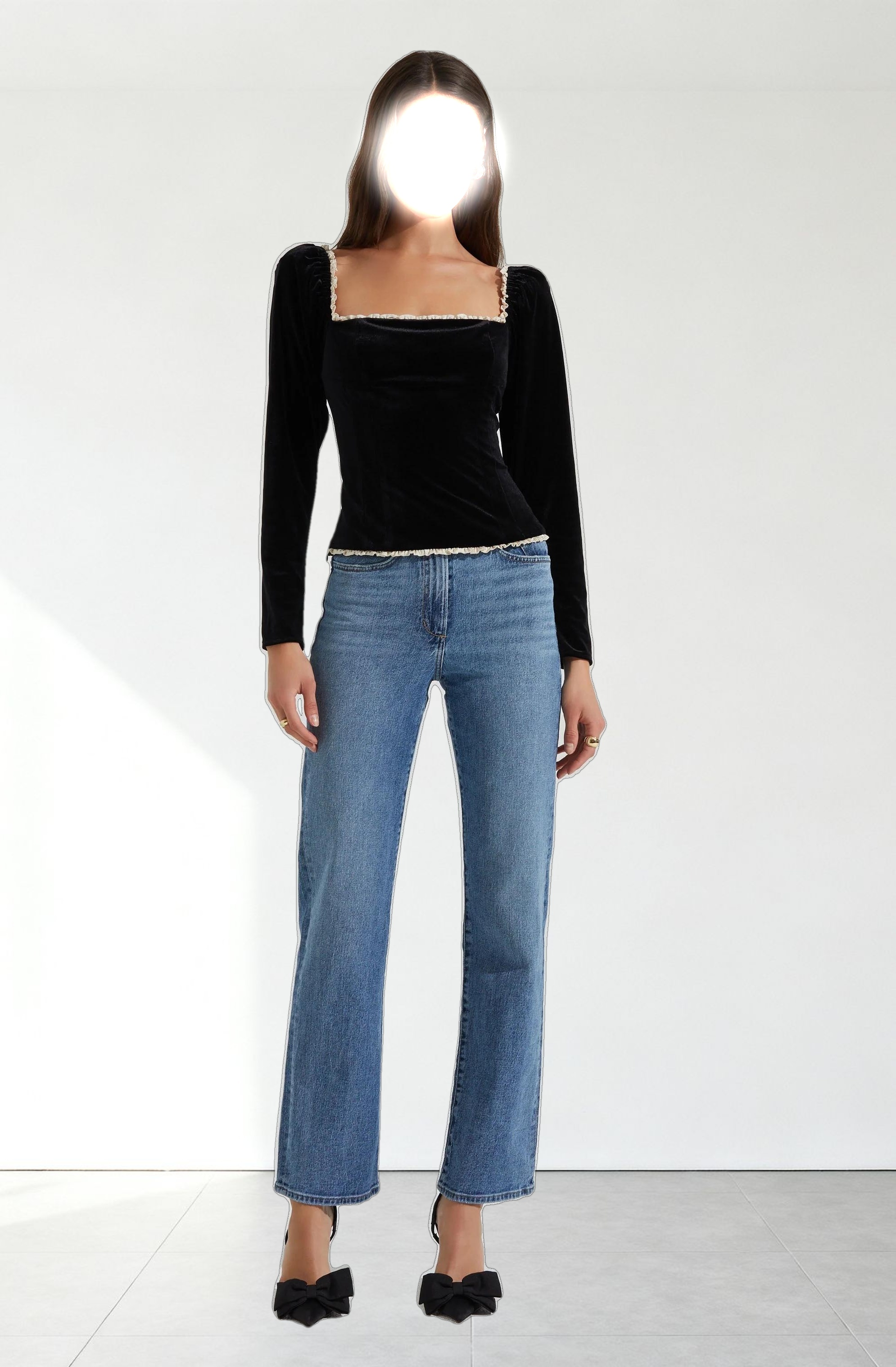 Briella Velvet Corset Top