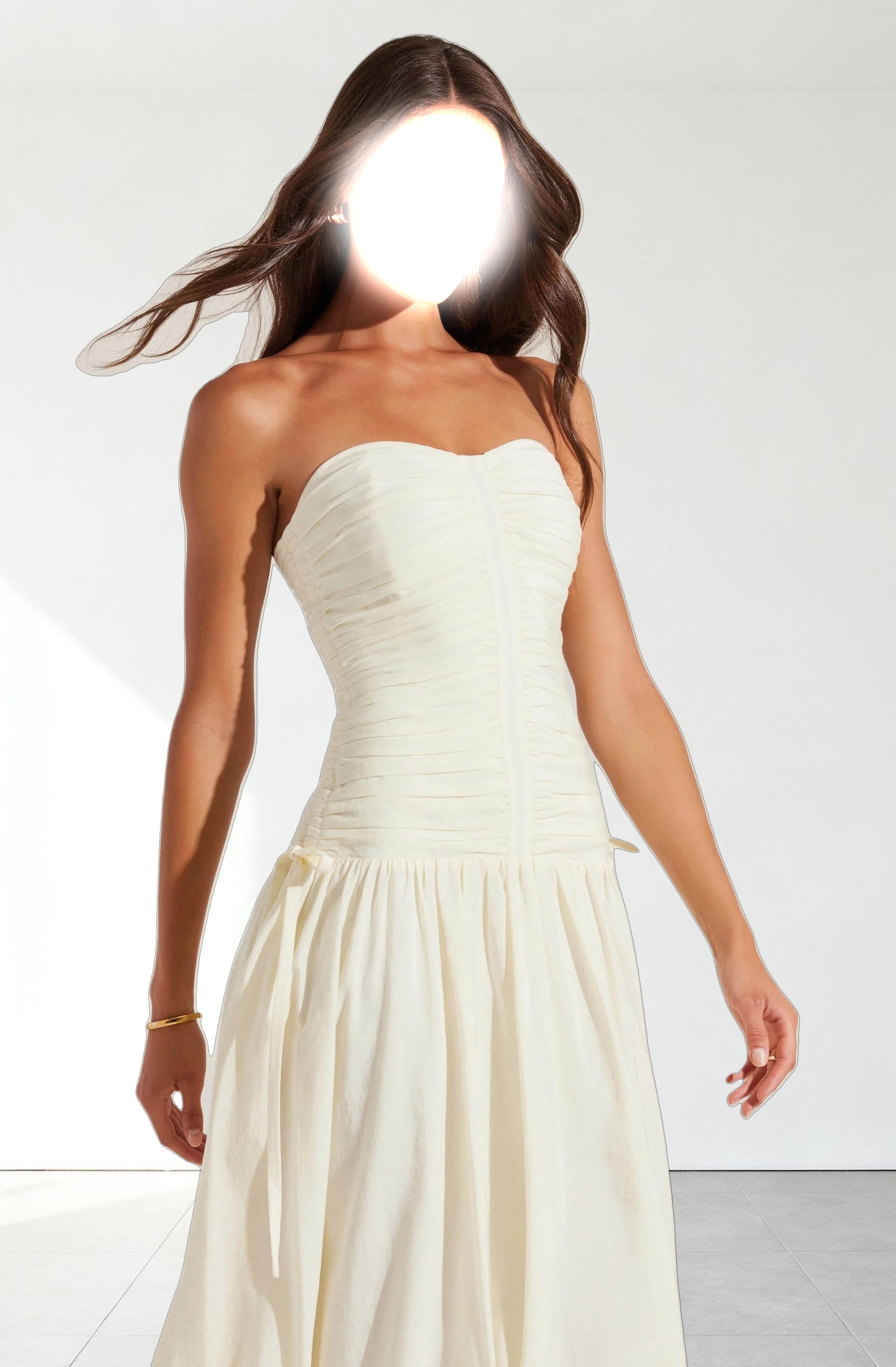 Zori Strapless Maxi Dress