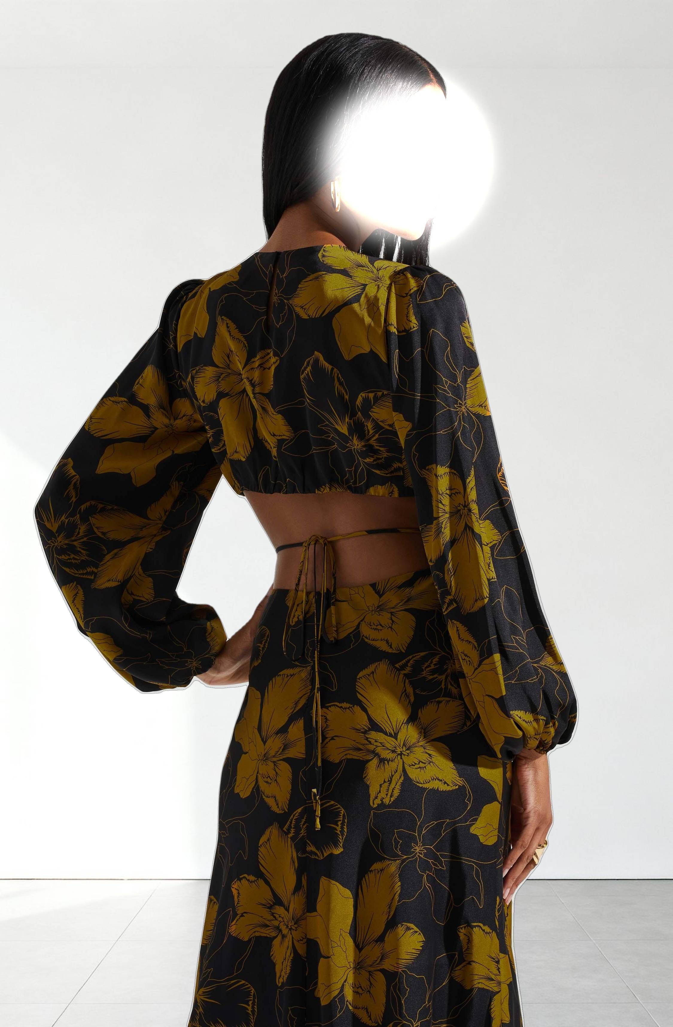 Quinn Floral Cutout Maxi Dress