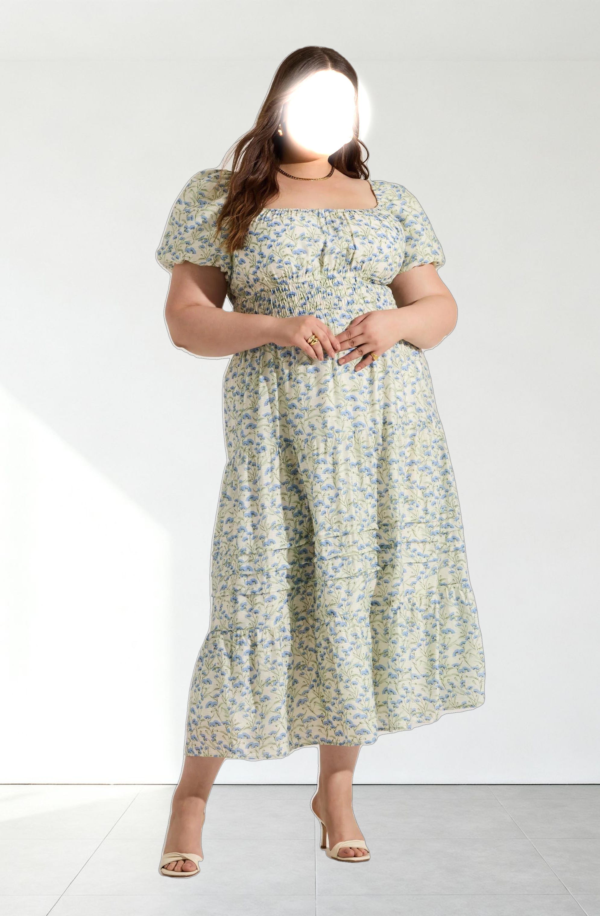 Florentina Floral Tiered Maxi Dress
