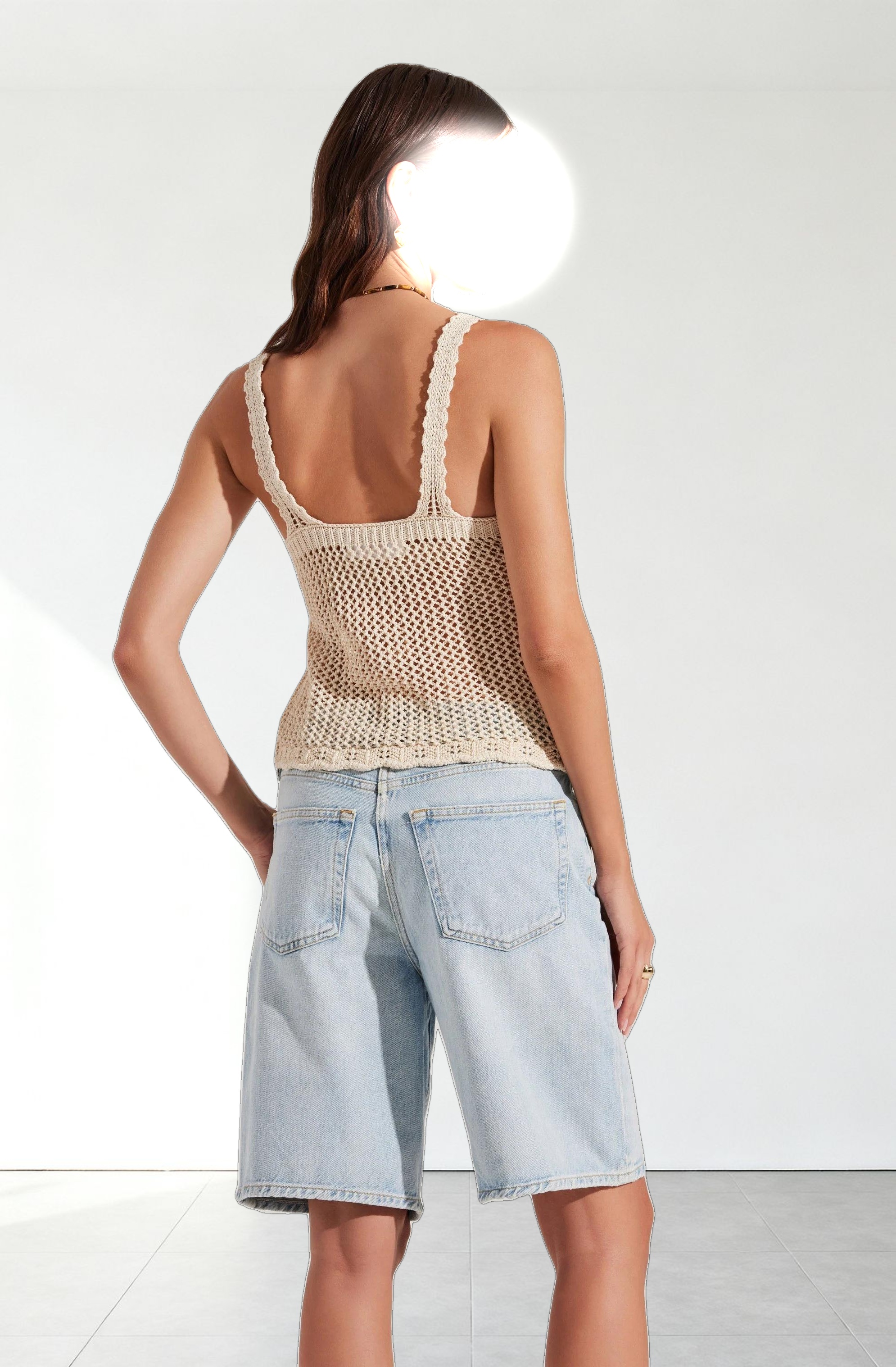 Kalaya Crochet Knit Top