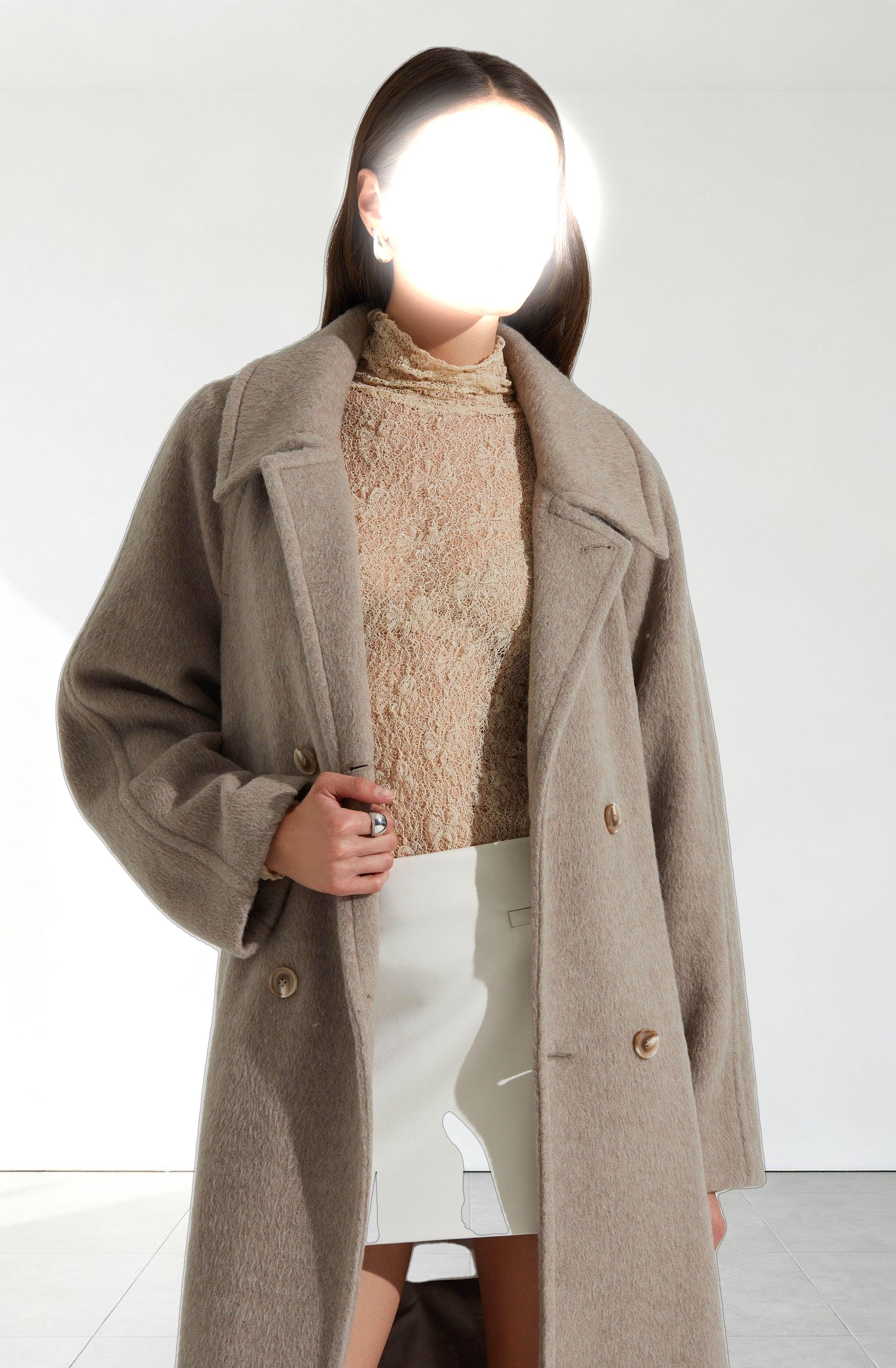 Seeley Double Breasted Longline Coat
