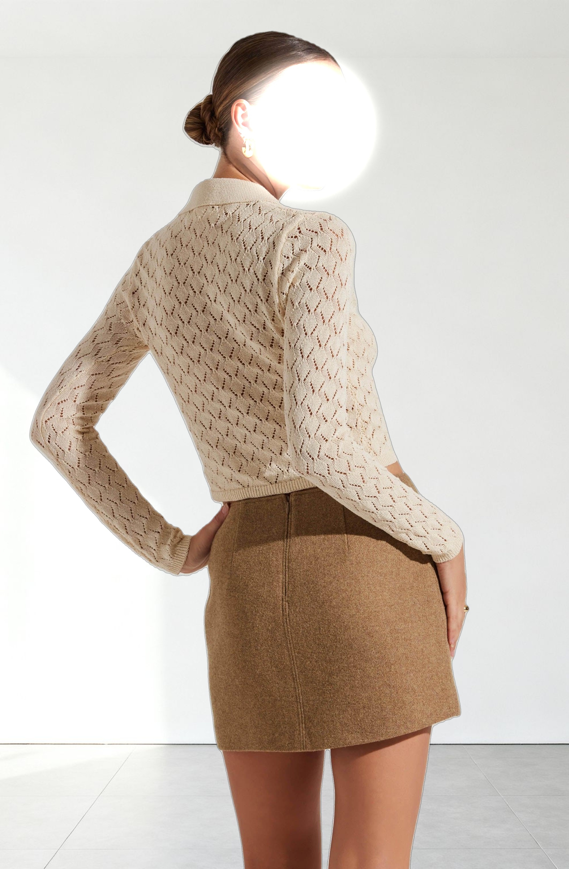 Liorre Textured Button Up Sweater