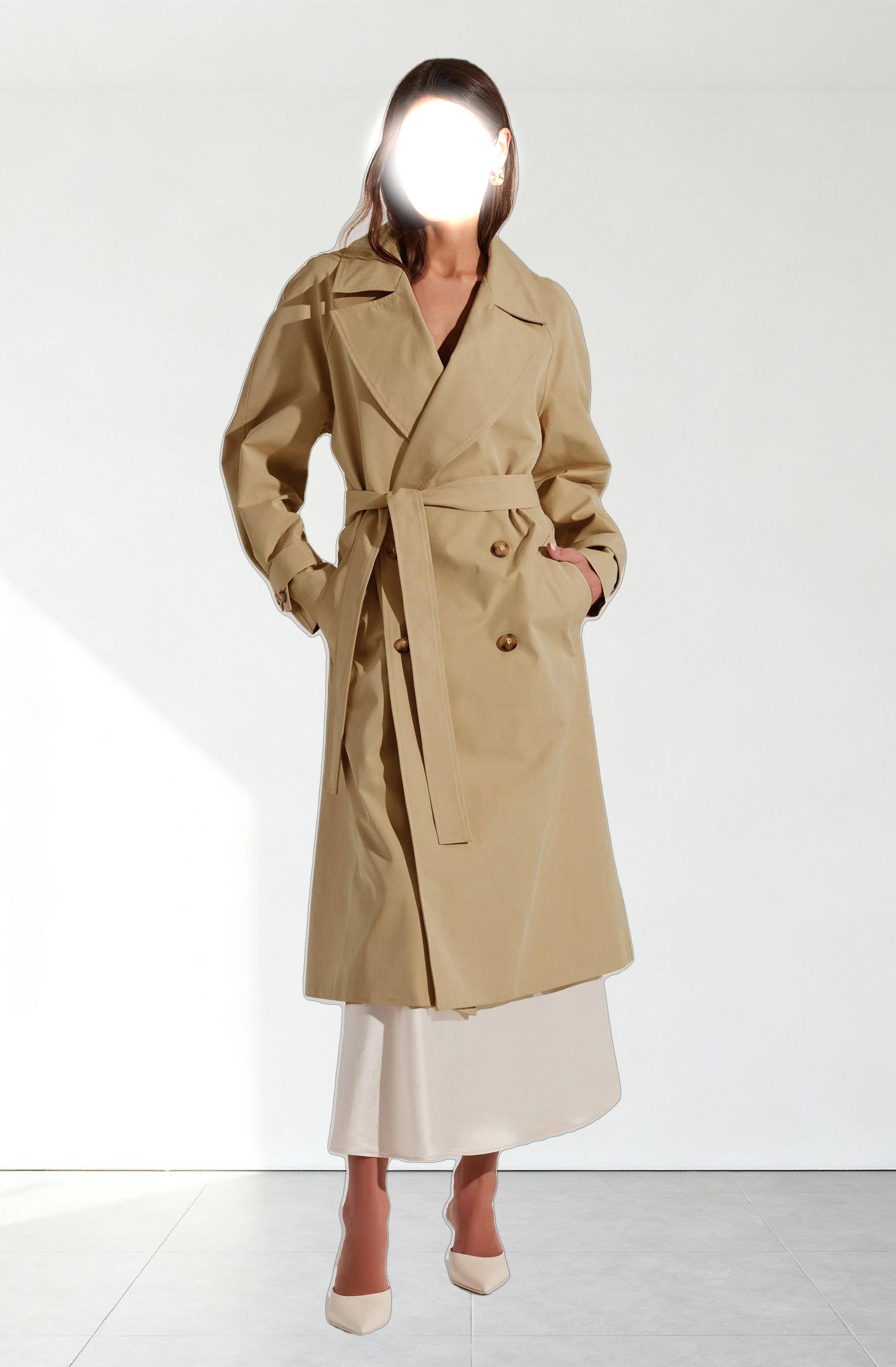 Meryll Belted Trench Coat