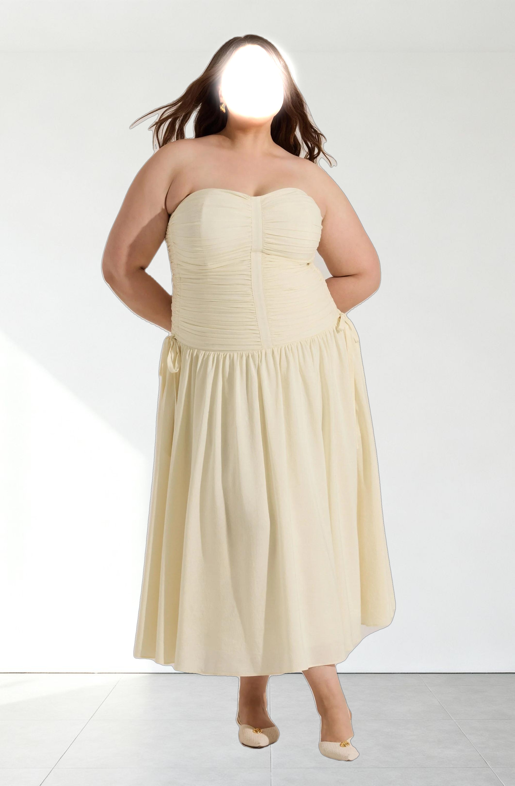 Zori Strapless Maxi Dress