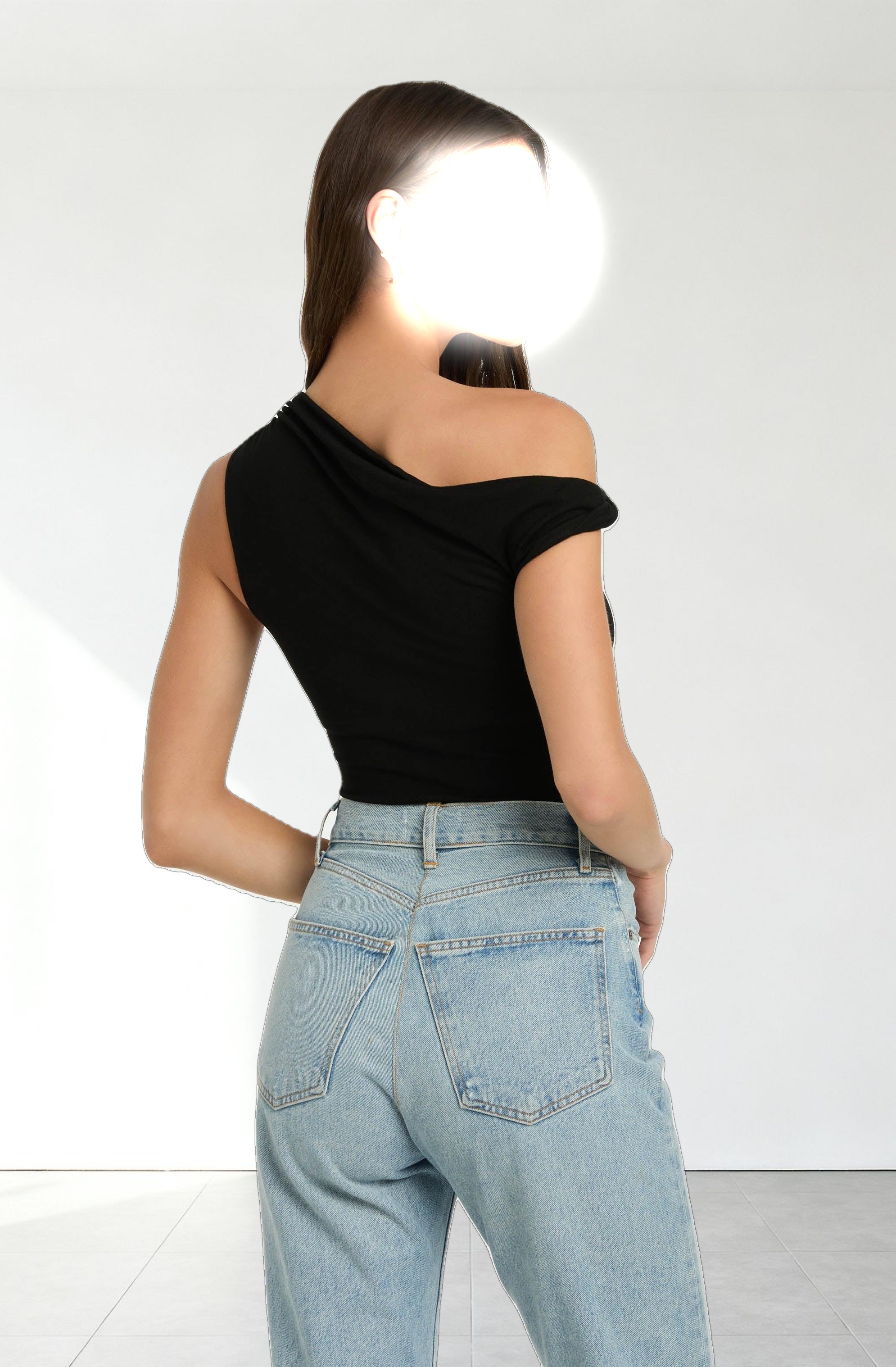 Fiora Asymmetrical Bodysuit