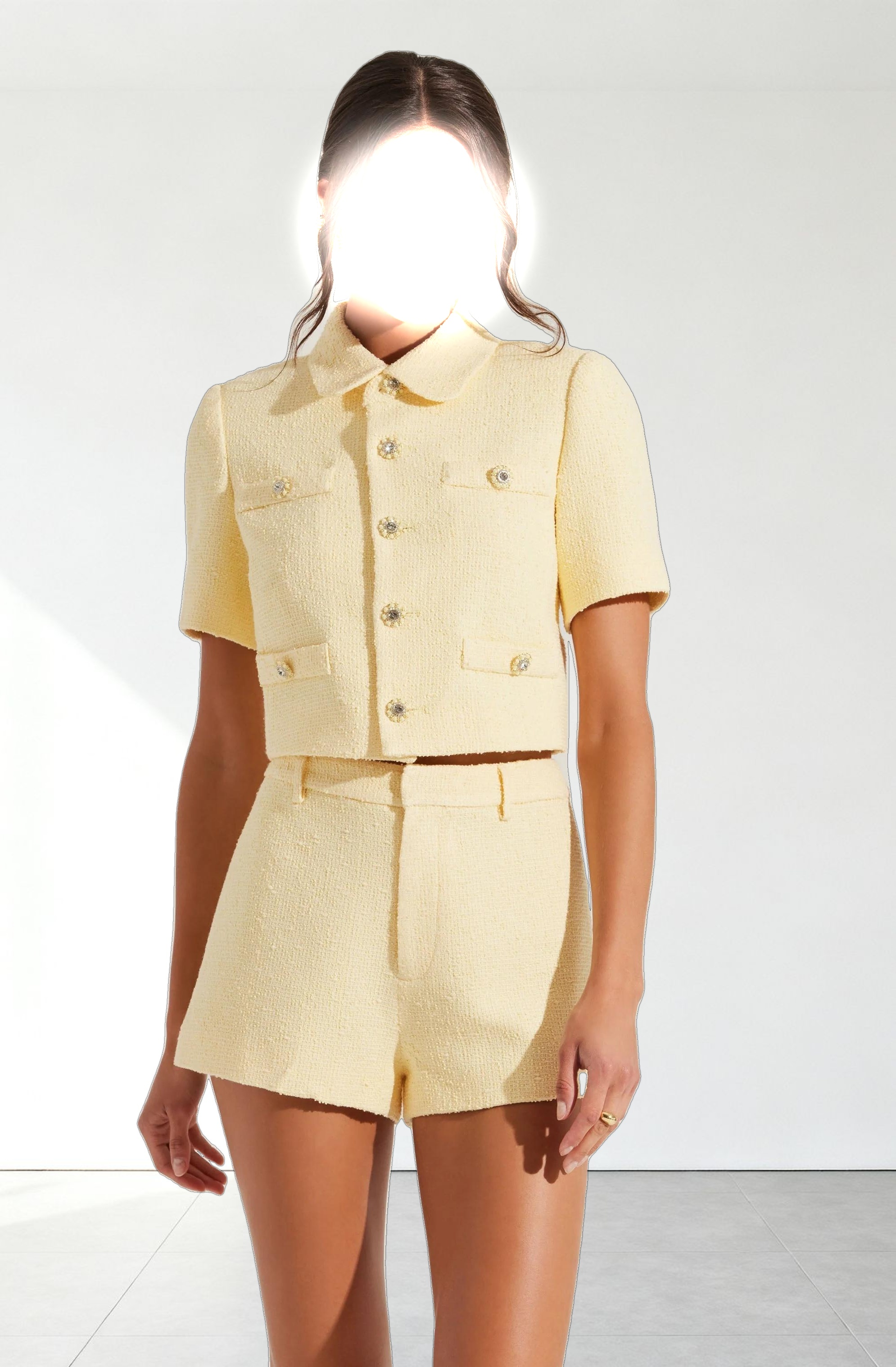 Eaton Tweed Cropped Jacket