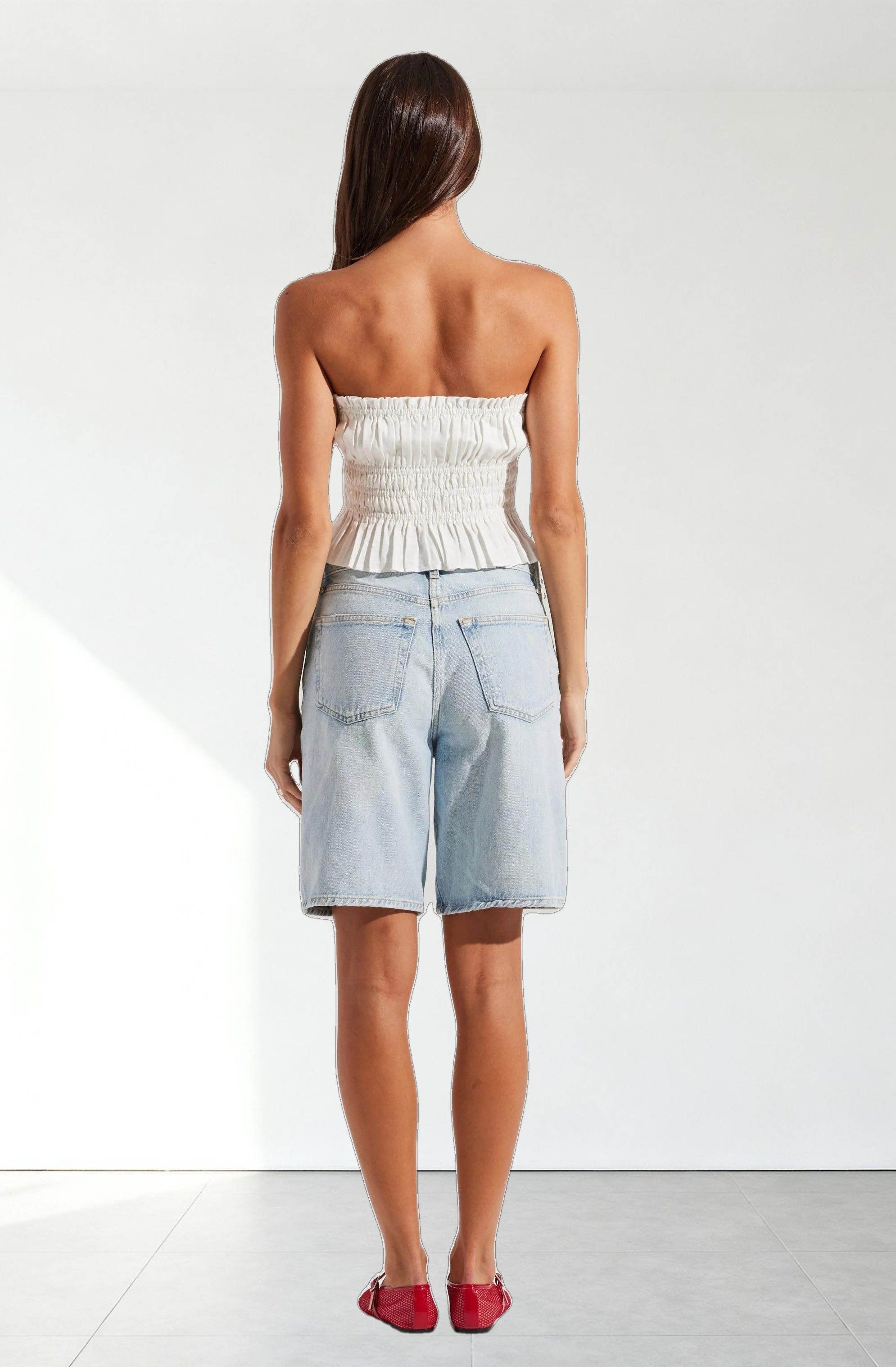 Biffy Smocked Tube Top