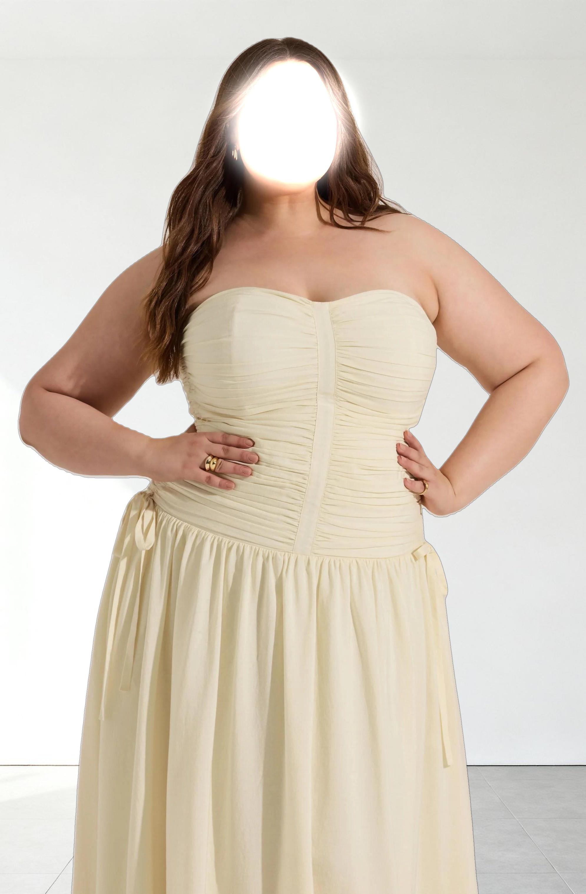 Zori Strapless Maxi Dress